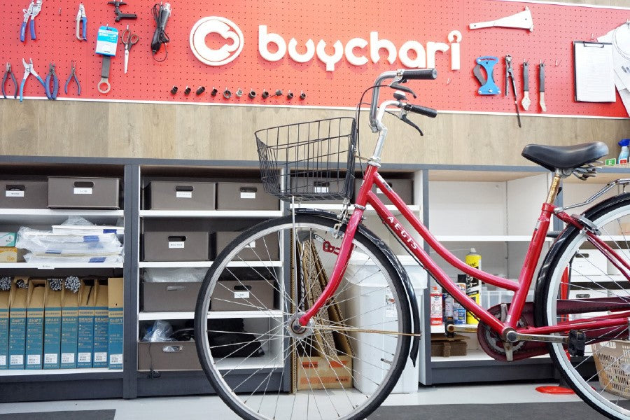 バイチャリ一部店舗での⼀般⾃転⾞(シティサイクル)の買取販売をスタート