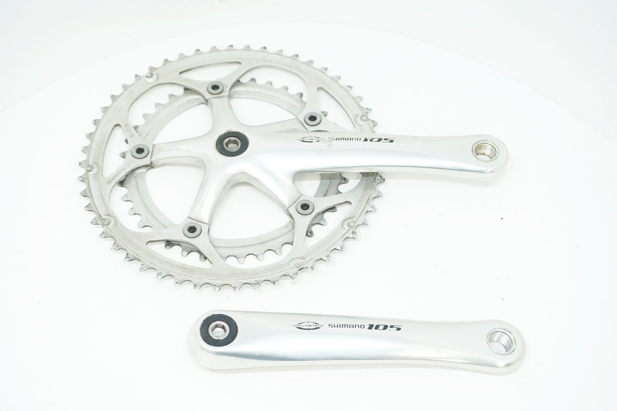 クランク　105 新車外し JI858 シマノ SHIMANO 105 FC-5700 クランクセット 165mm 50/34T