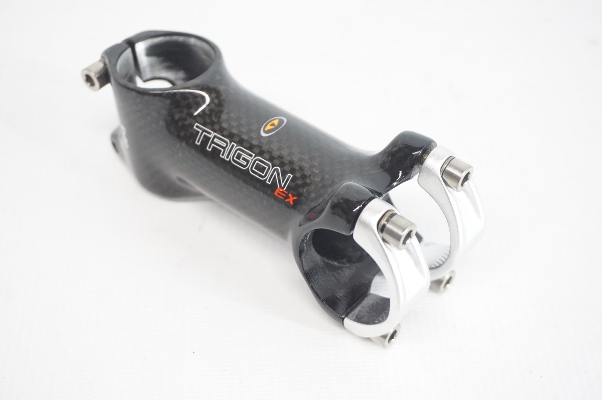 TRIGON EX (トライゴン) カーボンハンドル TRIGON 「トライゴン」 EX Φ31.8 80mm ステム / 阪急塚口店 ｜ バイチャリ