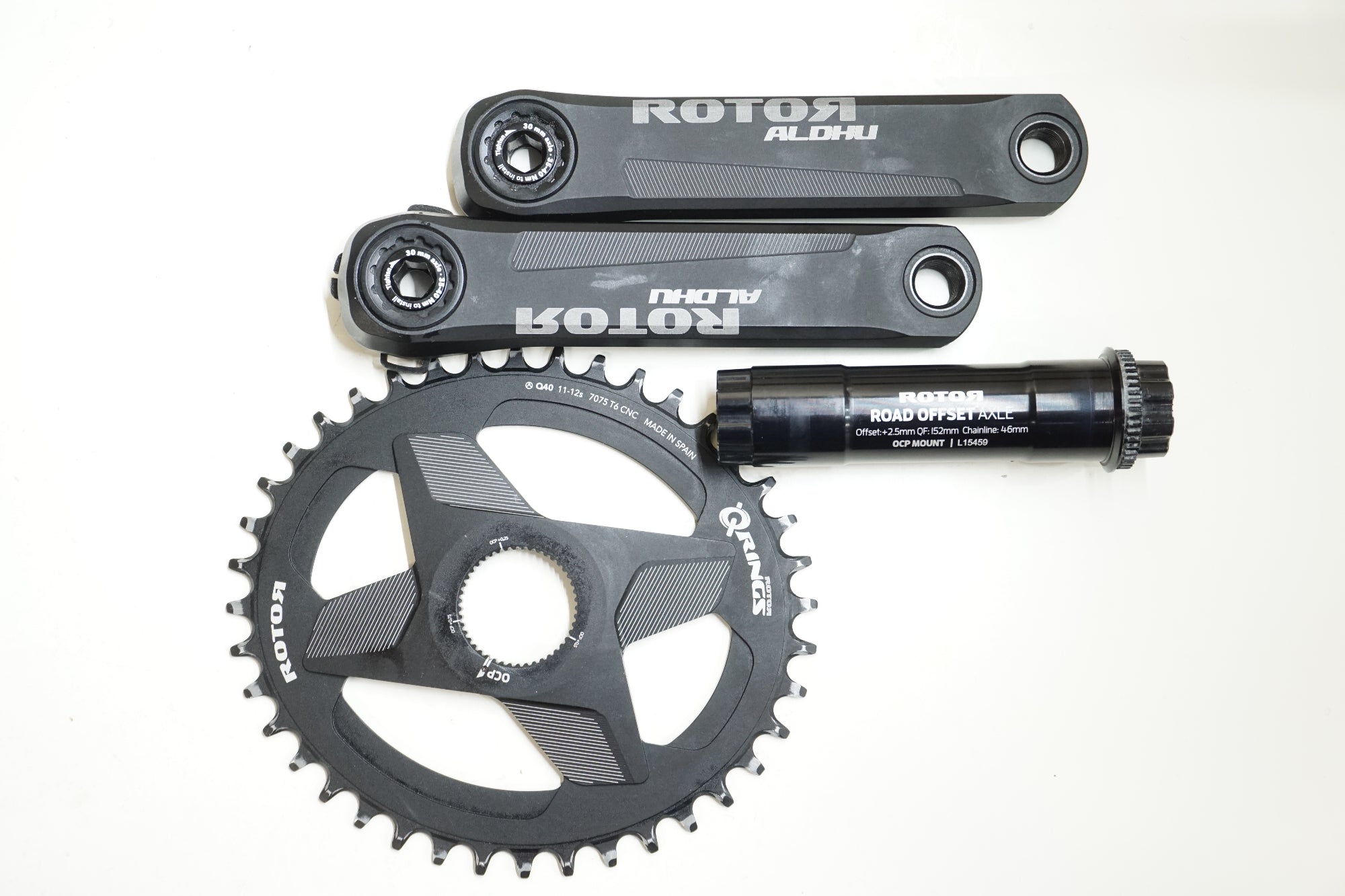 ROTOR 「ローター」 ALDHU 155mm 40T クランクセット / 大宮店
