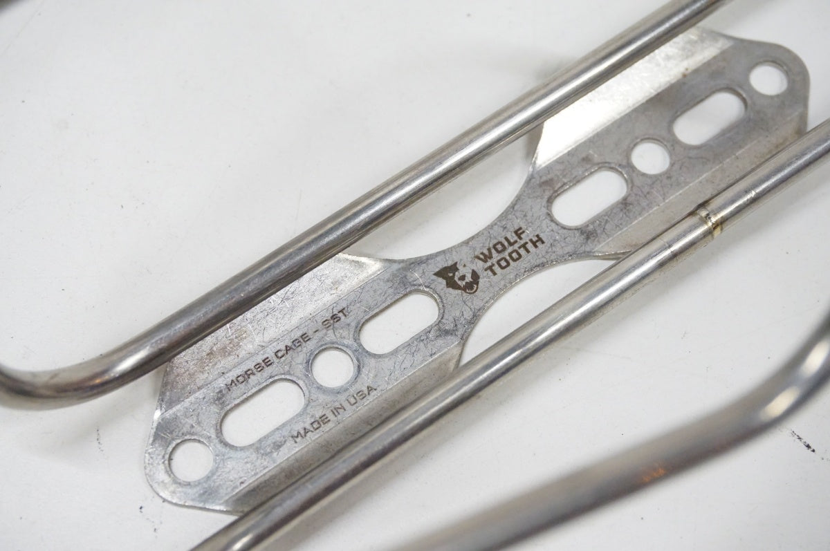 WOLFTOOTH 「ウルフトゥース」 MORSE STAINLESS STEEL ボトルケージ / 名古屋大須店