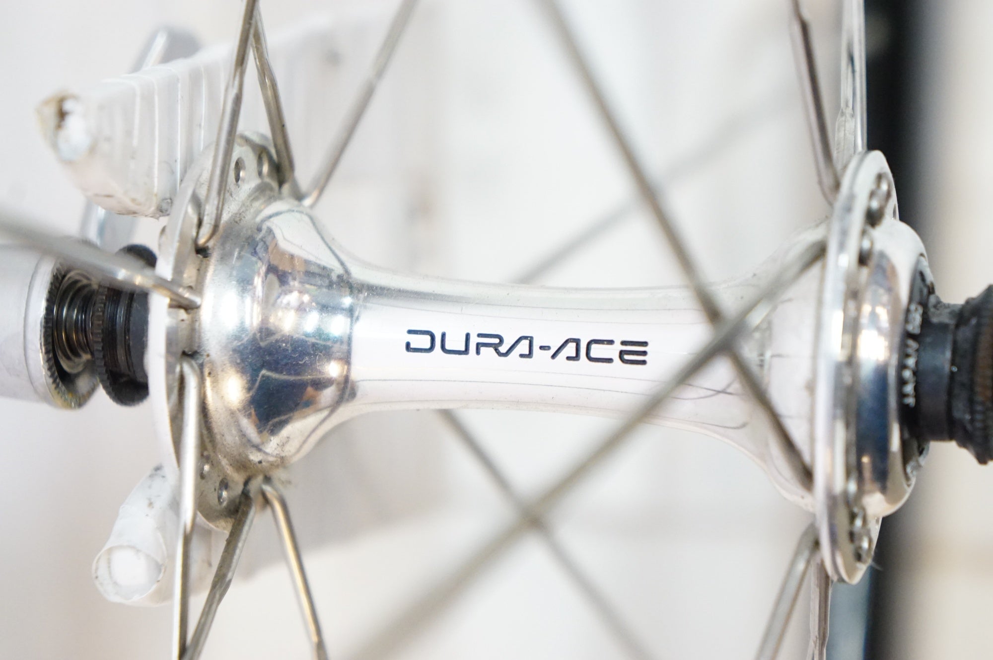 ジャンク HED 「ヘッド」 700C TU リム SHIMANO DURA-ACE 7400 ハブ フロントホイール / 熊谷本店