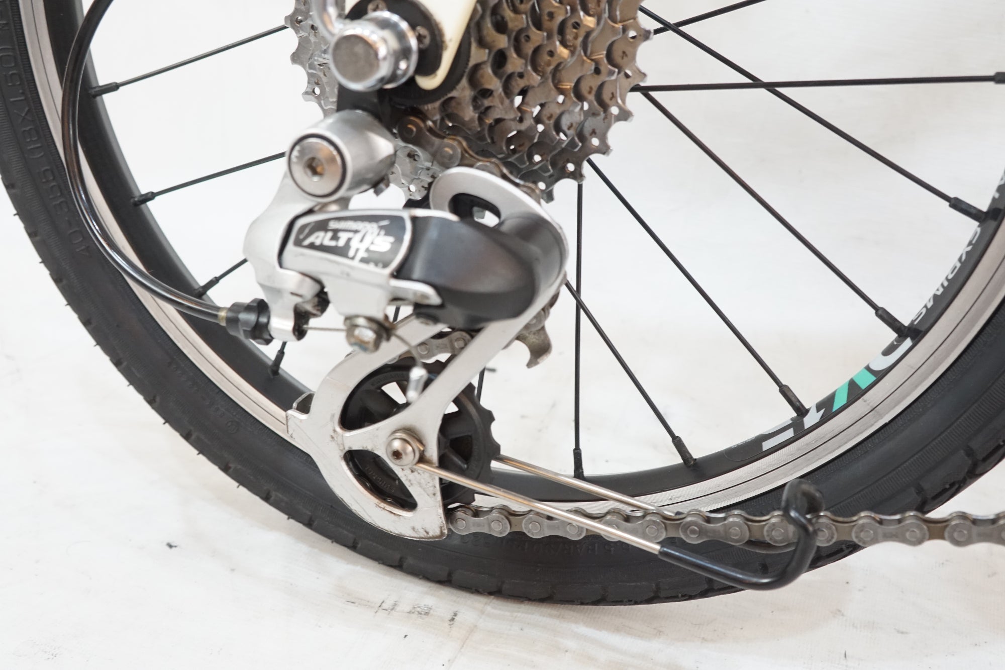 ジャンク BIANCHI 「ビアンキ」 FRETTA 18インチ 2008年頃 折り畳み自転車 / バイチャリ浦和ベース