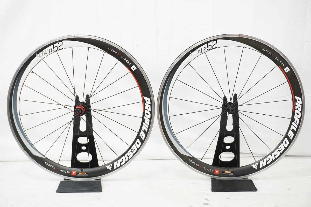 Profile Design ALTAIR 52 カーボンホイール PROFILE DESIGN 「プロファイルデザイン」 ALTAIR 52 CARBON シマノ8
