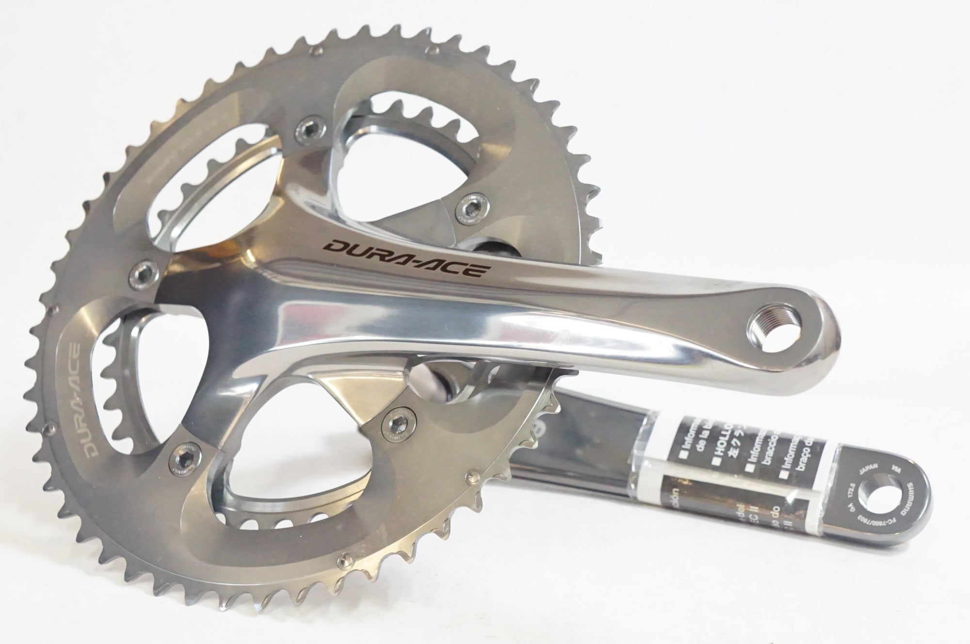 SHIMANO シマノ DURA-ACE デュラエース FC-7800 SHIMANO 「シマノ」 DURA-ACE FC-7800 172.5mm 52-39T クランク / 熊谷