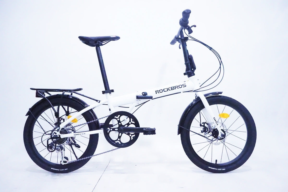 ROCKBROS「ロックブロス」 SKN-20 2026年モデル 20インチ 折り畳み自転車 白/ 京都西院店