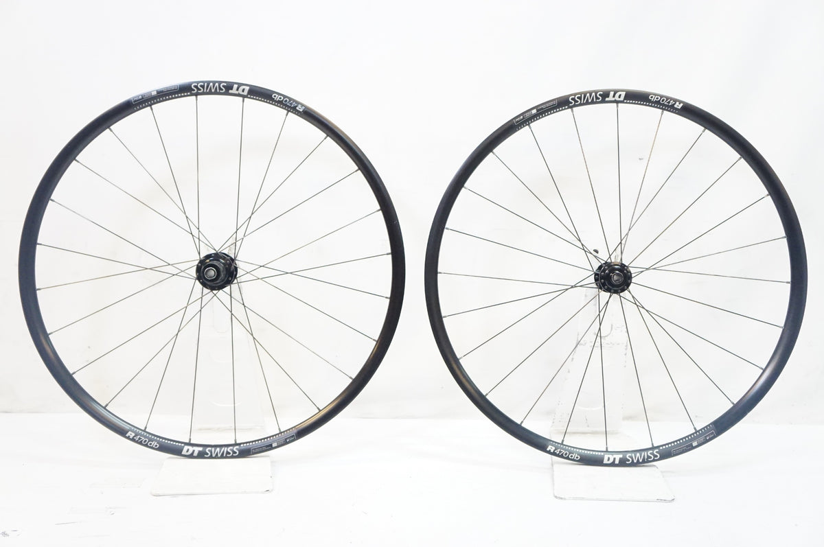 ジャンク DT SWISS 「ディーティースイス」 R470 DB シマノ 11/12速 ホイールセット / 熊谷本店