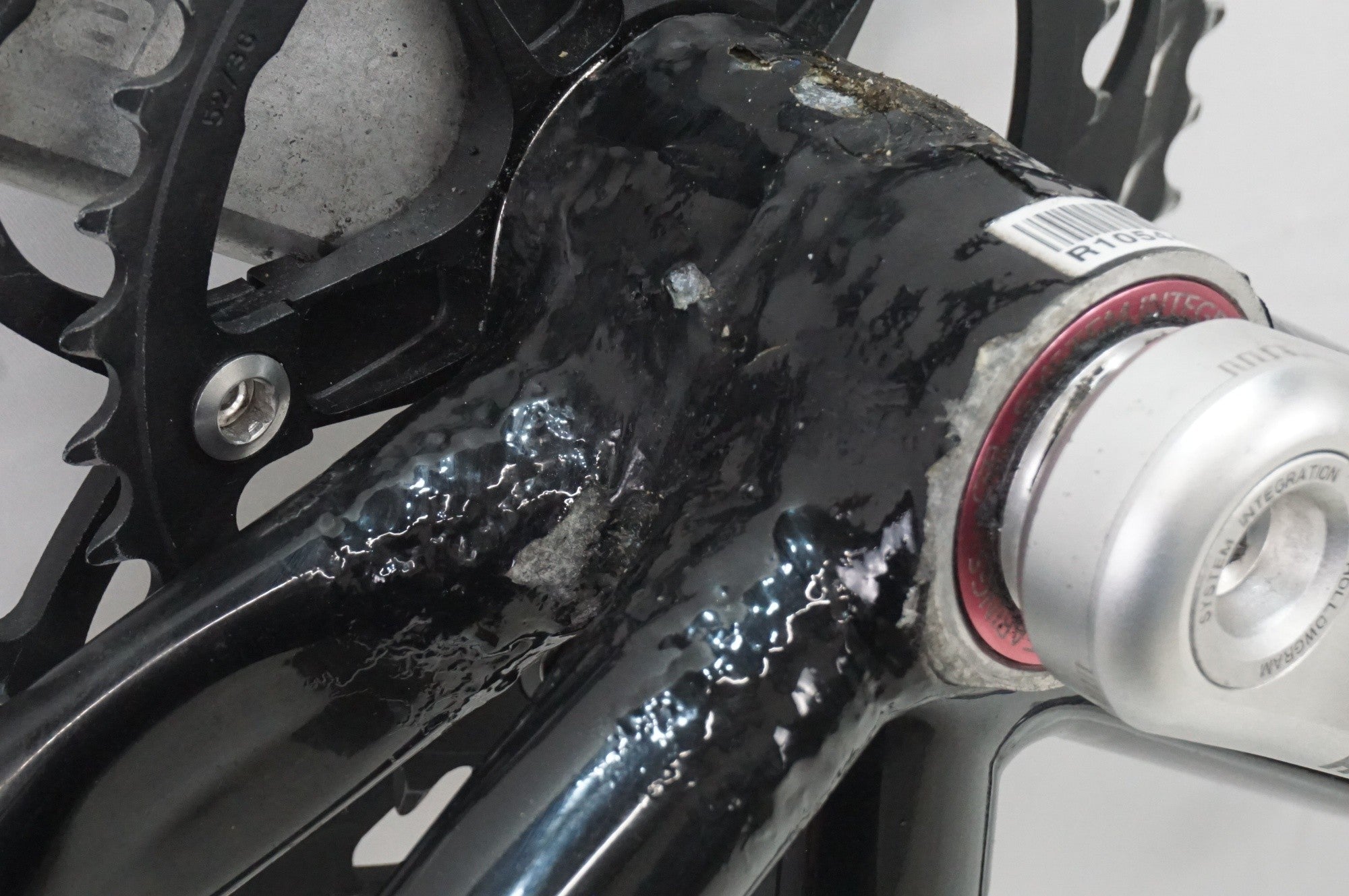 ジャンク CANNONDALE 「キャノンデール」 SYSTEMSIX TEAM Si 2007年モデル 54サイズ フレームセット / 大宮店