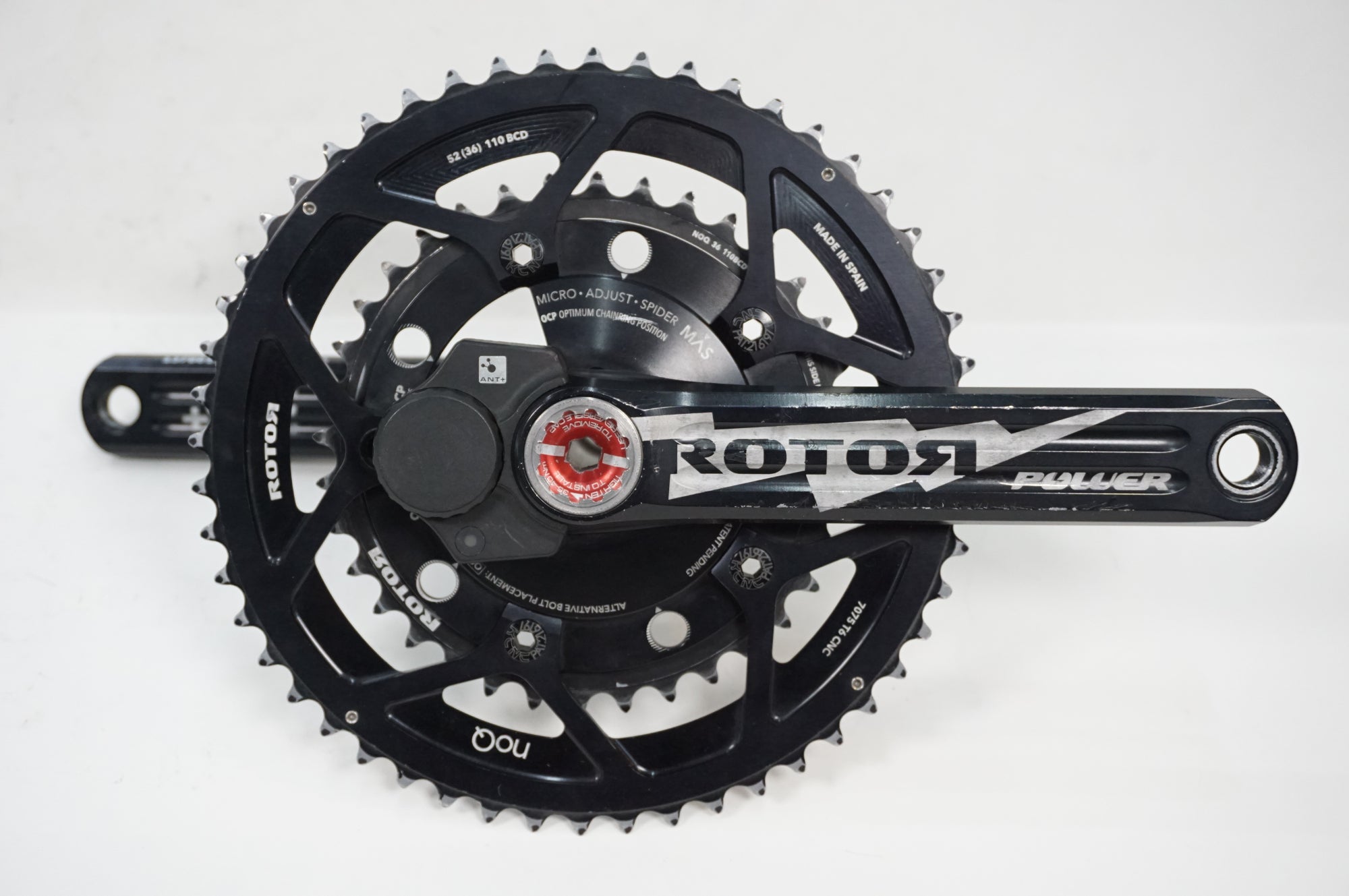 ROTOR 「ローター」 POWER 3D+ 52-36T 170mm クランクセット / 川越店