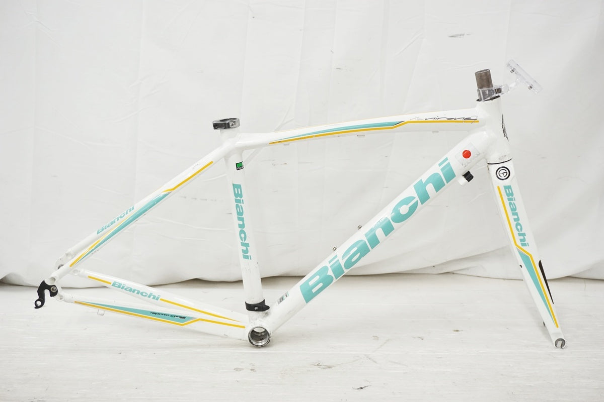 ジャンク BIANCHI 「ビアンキ」 VIANIRONE7 2017年頃モデル フレームセット / 奈良店