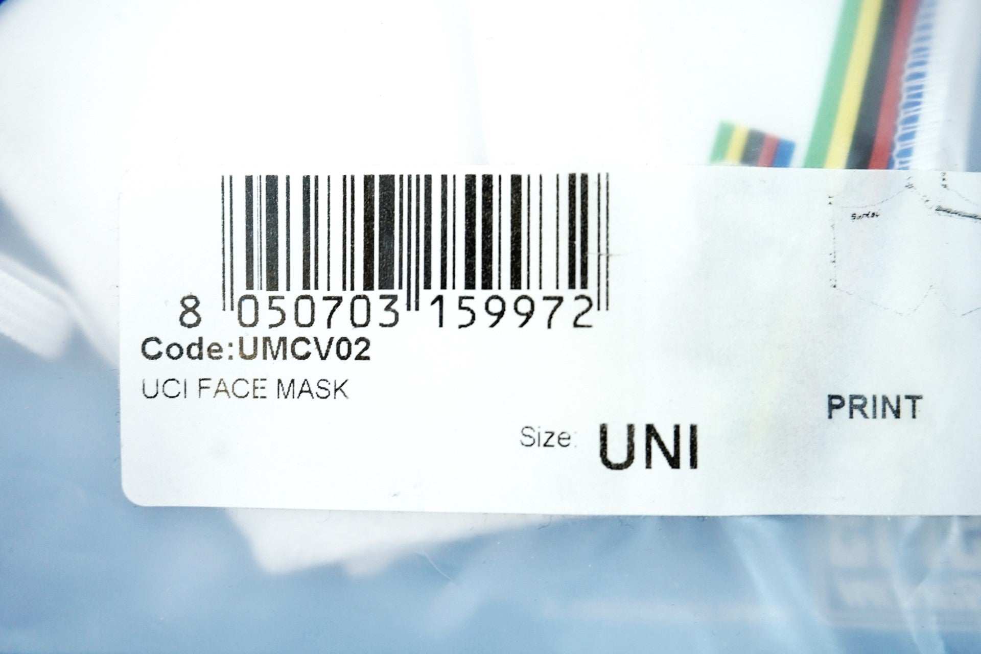 SANTINI 「サンティーニ」 UCI UNIサイズ フェイスマスク / 有明ガーデン店