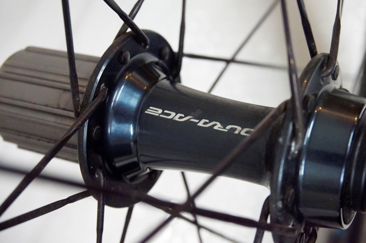 メカニコ リム x SHIMANO DURA-ACE HB-9000ハブ SHIMANO11速 チューブラー ホイールセット / 名古屋大須店