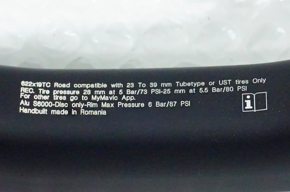 MAVIC 「マヴィック」 KSYRIUM SL 25 DISC シマノ11速 ホイールセット / 名古屋大須店