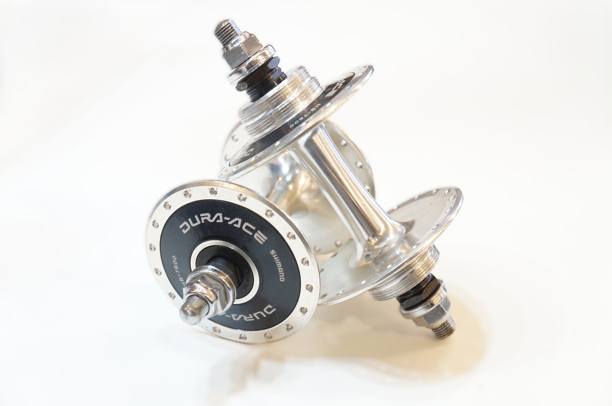SHIMANO 「シマノ」 DURA-ACE HB-7600 前後ハブセット / バイチャリ