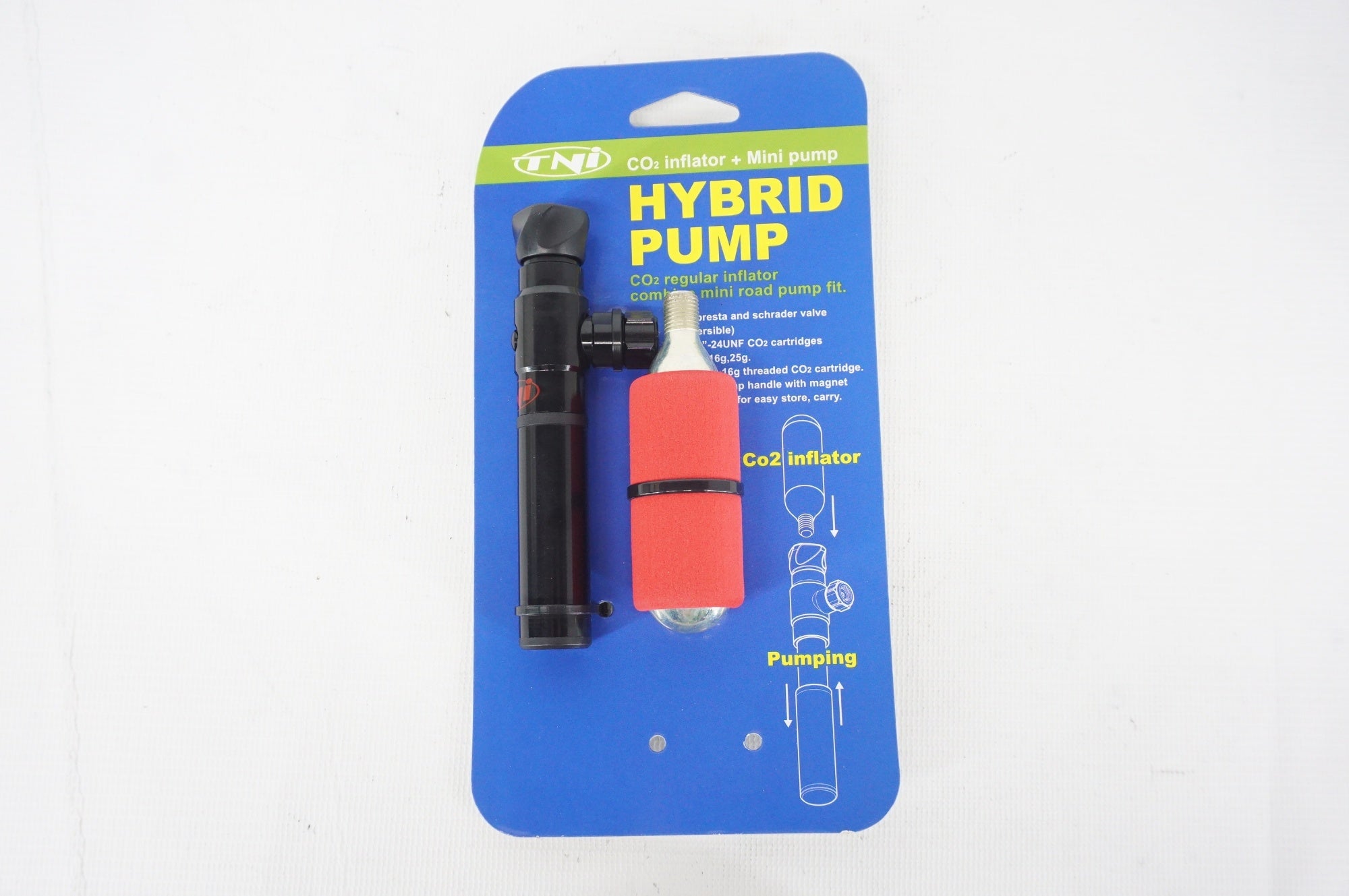 TNI 「ティーエヌアイ」 HYBRID PUMP ボンベセット / 阪急塚口店