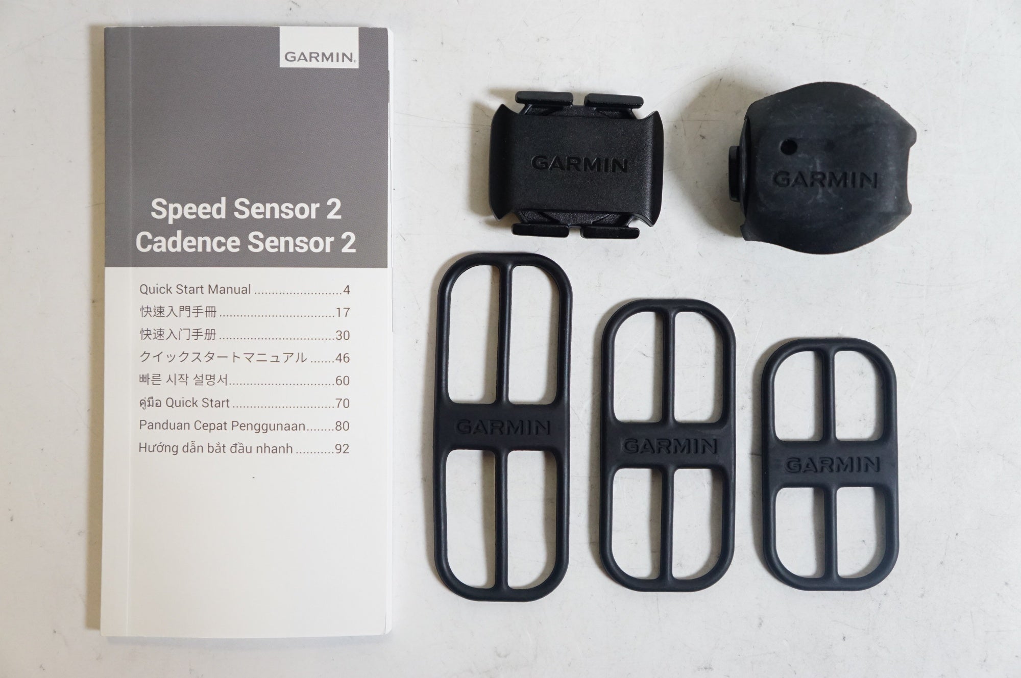 GARMIN 「ガーミン」 スピードセンサーDUAL ケイデンスセンサーDUAL