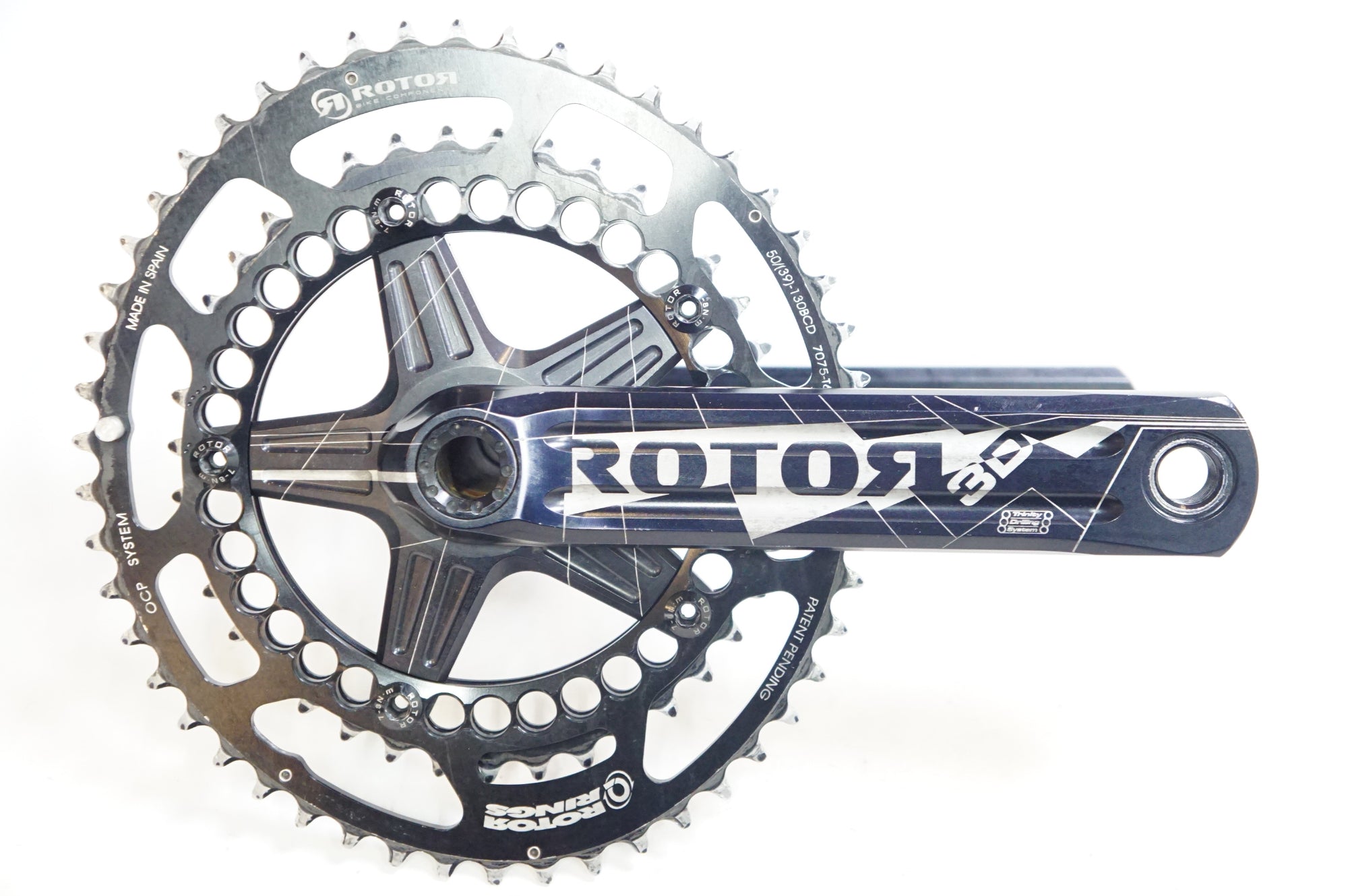 ROTOR 「ローター」 3D (Q-RINGS チェーンリング) 50-39T 170mm