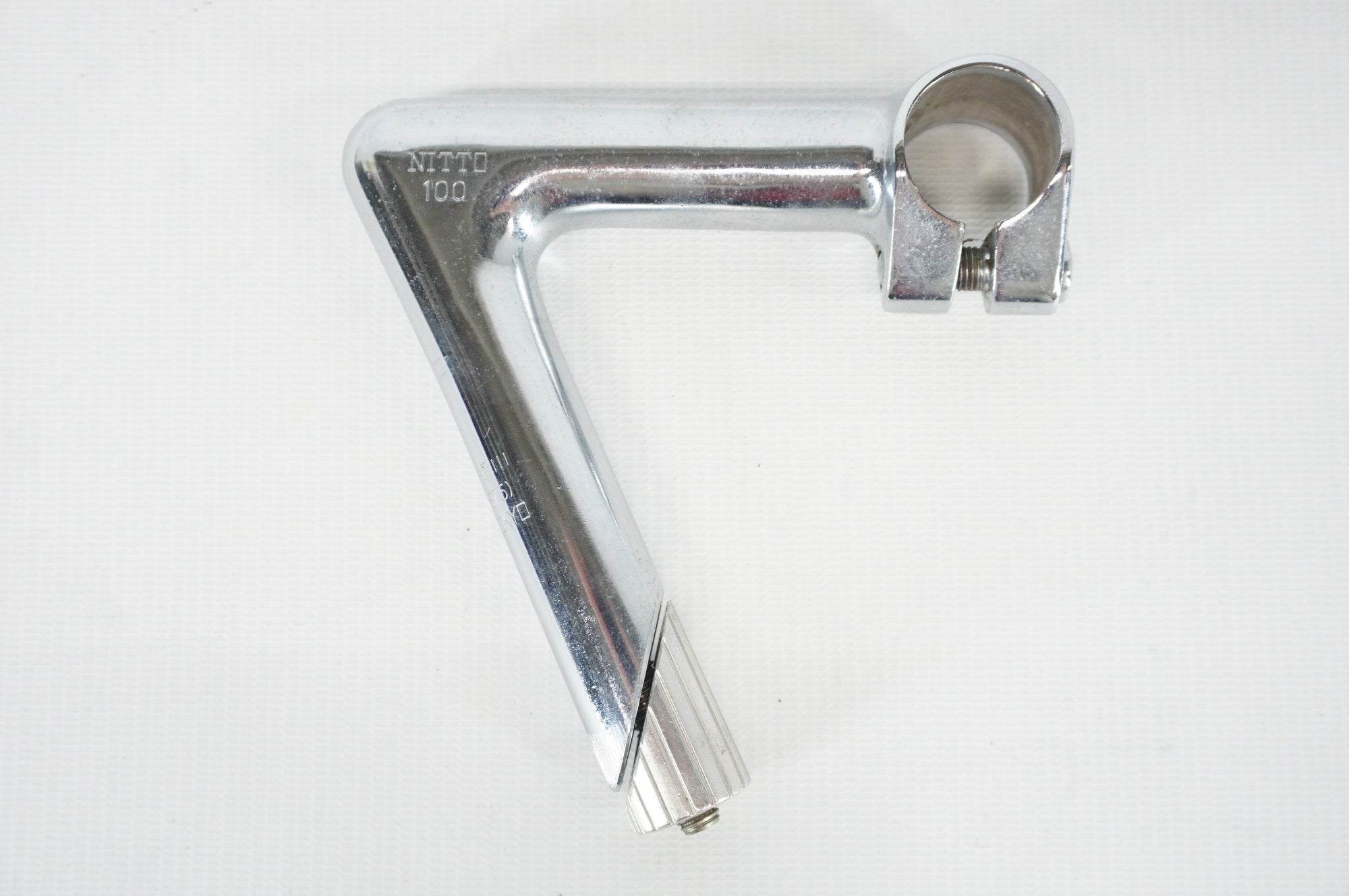 NITTO ニットー　競輪　NJS φ25.4クランプ ステム NITTO 「ニットー」 NJS φ25.4 100mm ステム / 阪急塚口店