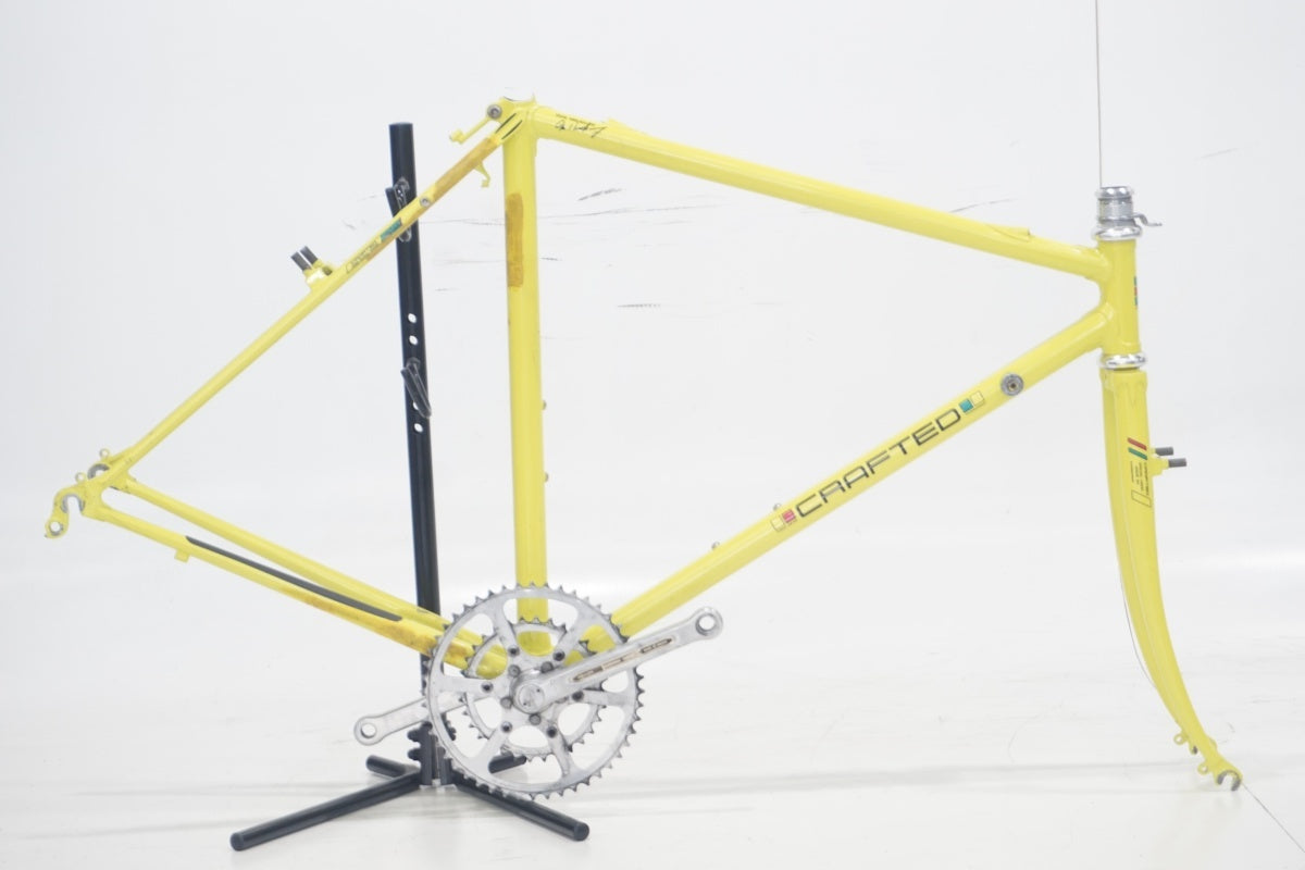 ジャンク CRAFTED 「クラフテッド」 FUKUI JAPAN クロモリロード 年式不明 フレームセット / 滋賀大津店