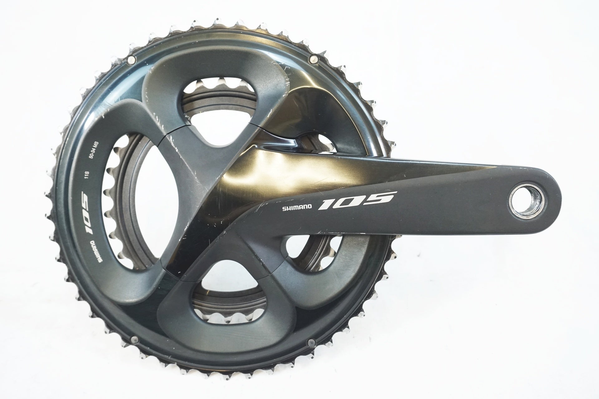 SHIMANO/シマノ 105 FC-R7000 ロードバイク用 クランクセット SHIMANO 「シマノ」 105 FC-R7000 50-34T 160mm クランクセット / 有明