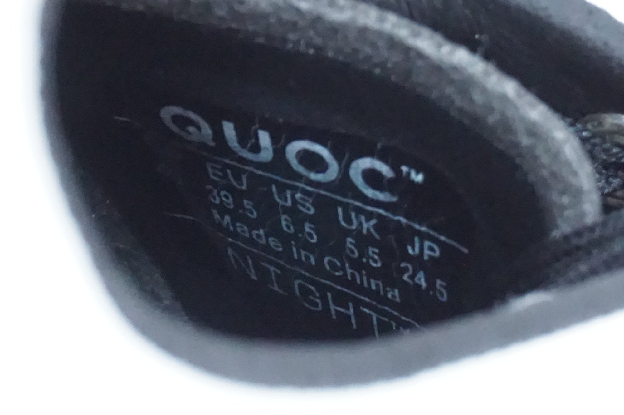 QUOC 「クオック」 NIGHT EU39.5 シューズ / 大宮店