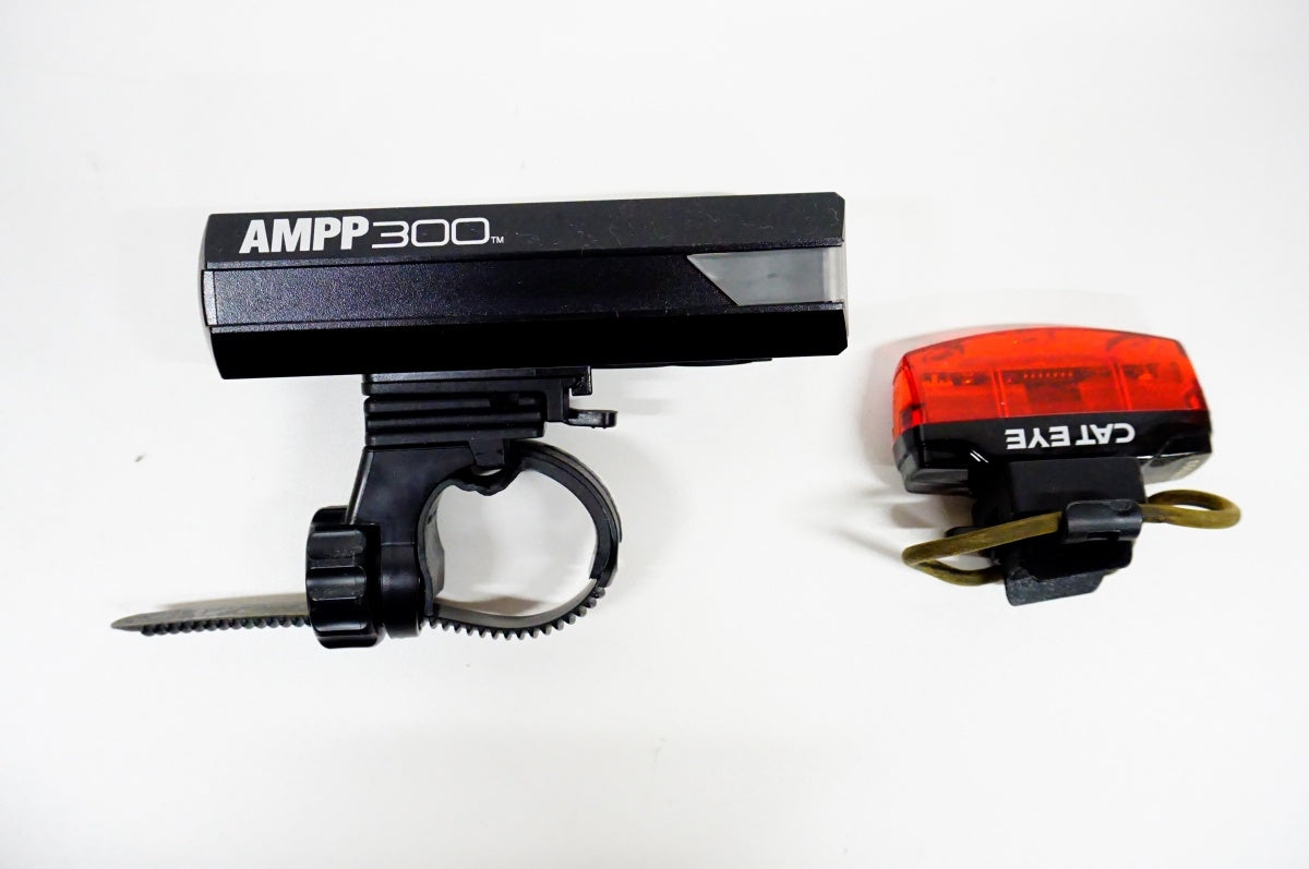 CATEYE 「キャットアイ」 AMPP300 RAPID MICRO TD-LD620 ライトセット / 名古屋大須店