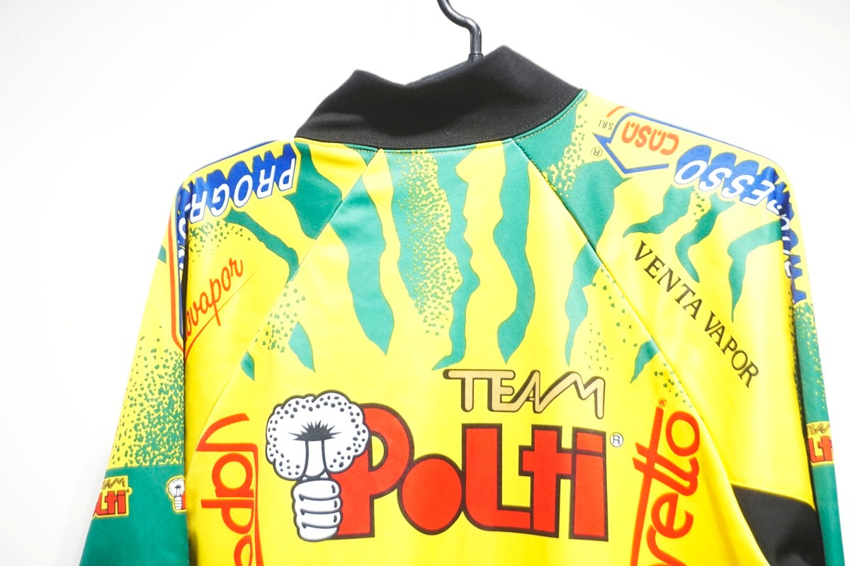 SMS SANTINI 「サンティーニ」」 TEAM POLTI Mサイズ 裏起毛サイクルジャケット / 大阪門真店