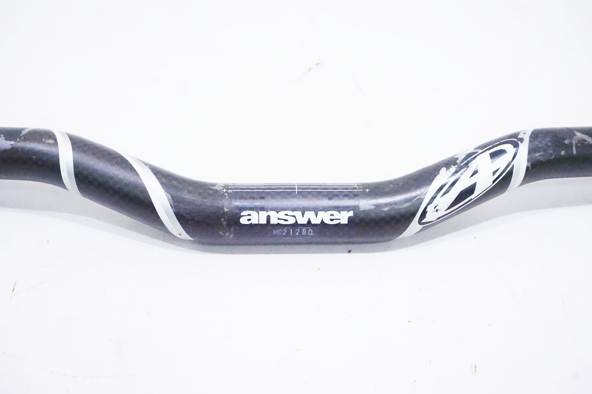 カットあり ANSWER「アンサー」 PROTAPER φ25.2 645mm ハンドル/ 京都西院店