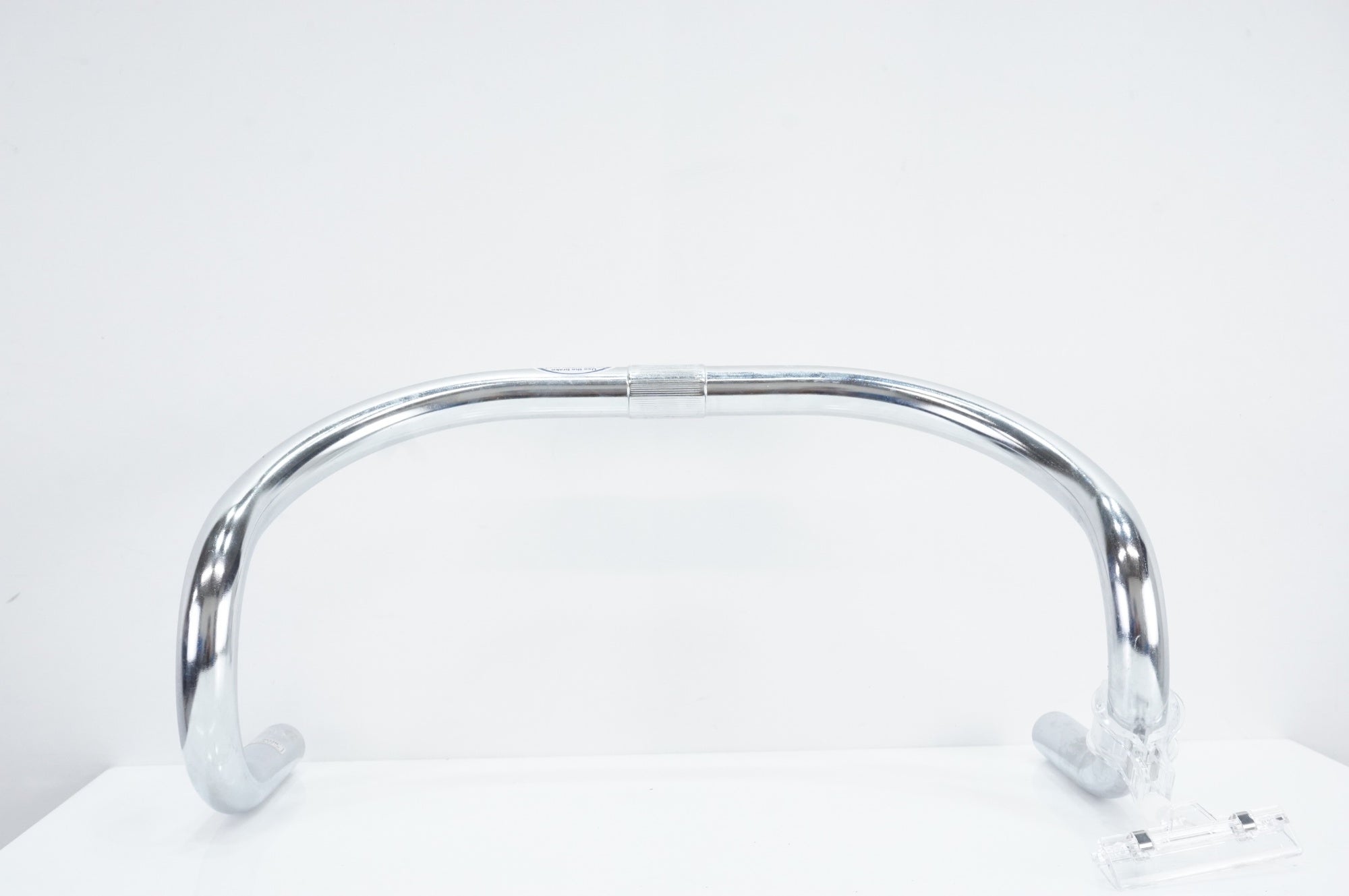 ☆H５ 至宝館 中古 競輪 KEIRIN ピスト ハンドル NITTOH ニットウ 日東 初期CRAFT B123 ３６０ミリ 浅曲り NJS刻印 使用品エンド長さカット H1至宝館 中古 競輪 KEIRIN ピスト ハンドル NITTOH ニットウ