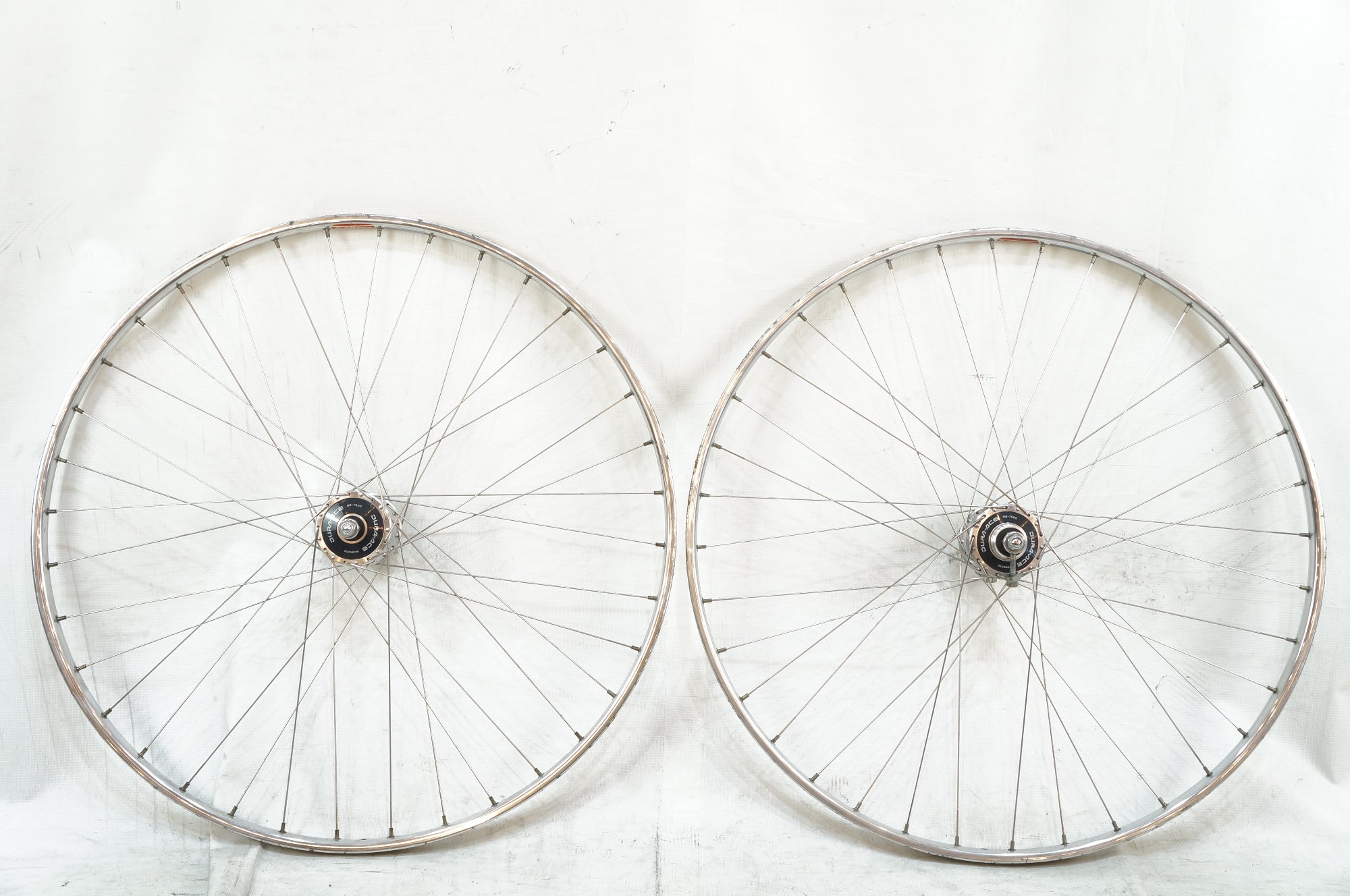 SHIMANO 「シマノ」 DURA-ACE HB-7600 ARAYA GOLD ホイールセット