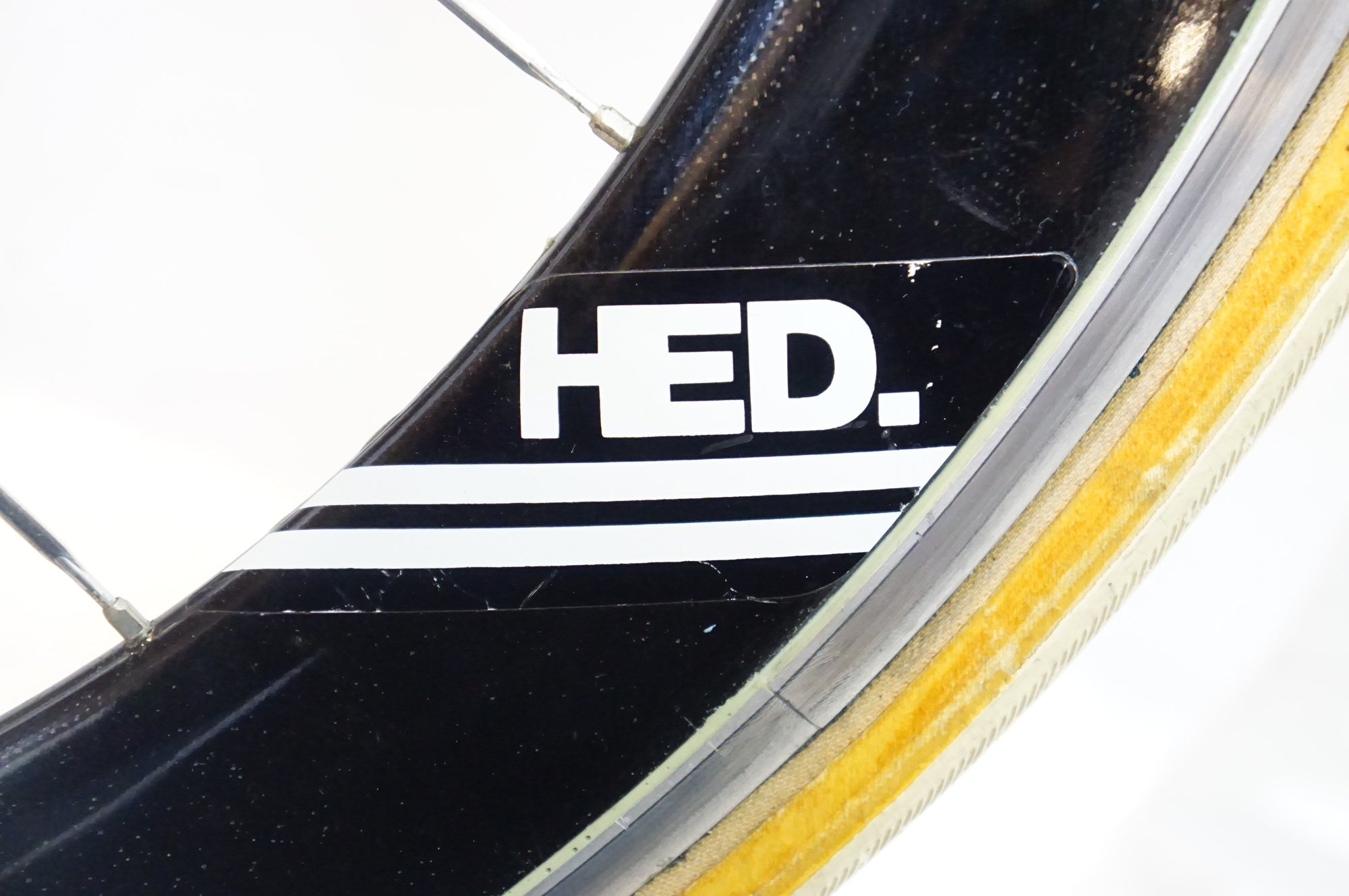 ジャンク HED 「ヘッド」 700C TU リム SHIMANO DURA-ACE 7400 ハブ フロントホイール / 熊谷本店