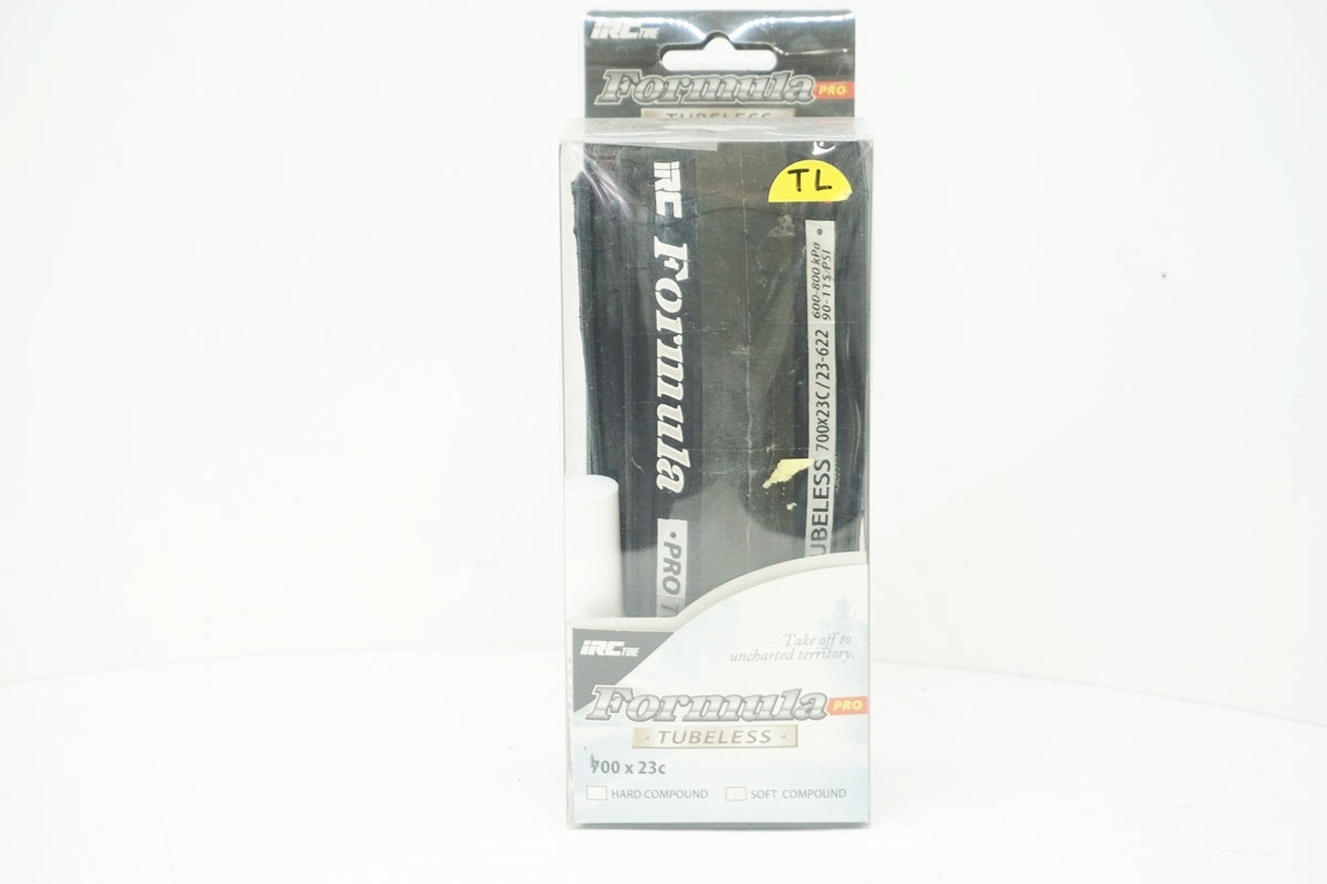 IRC 「アイアールシー」 FORMULA PRO TUBELESS 700x23C タイヤ / 大阪美原北インター店
