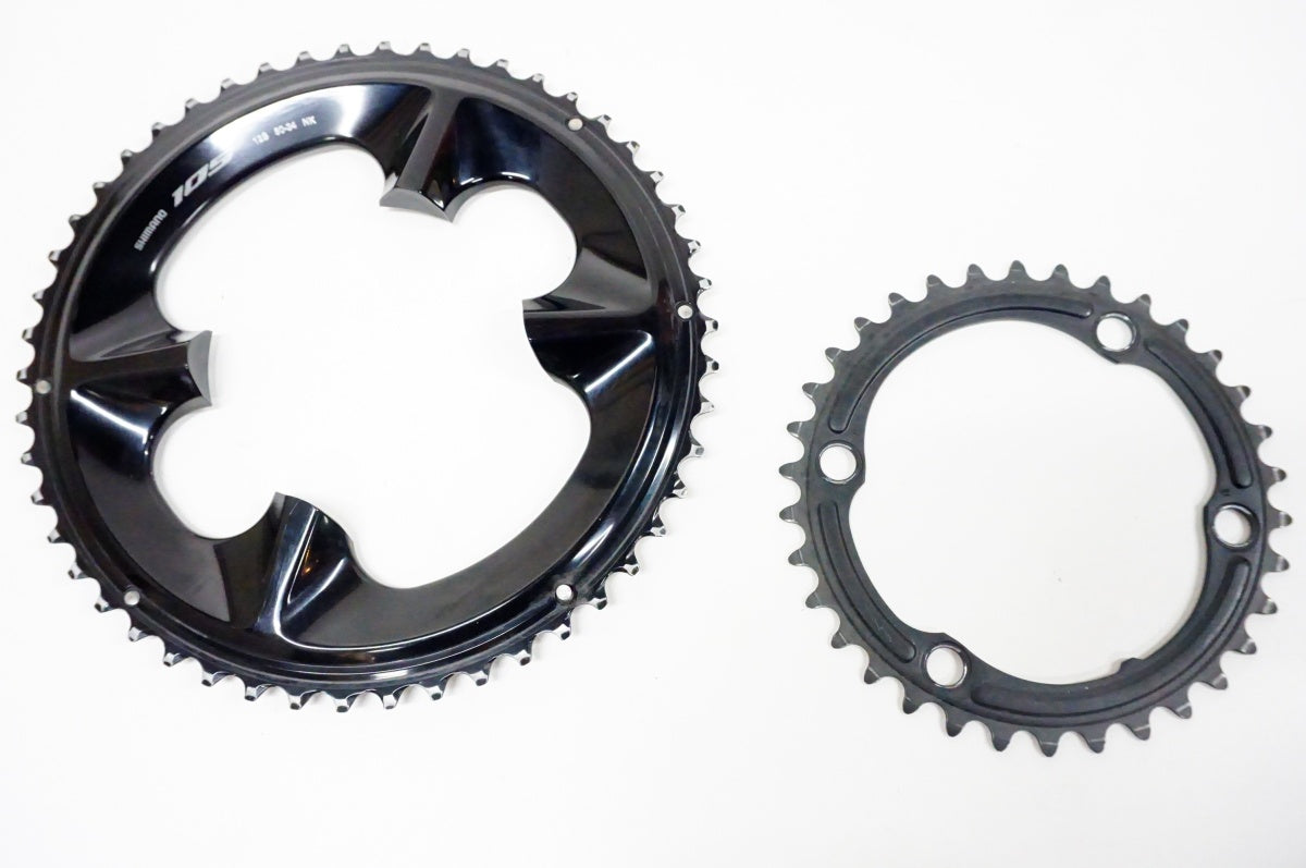 Shimano 105 チェーンリングR7100 50-34 SHIMANO 「シマノ」 105 R7100 50-34T チェーンリングセット / 名古屋