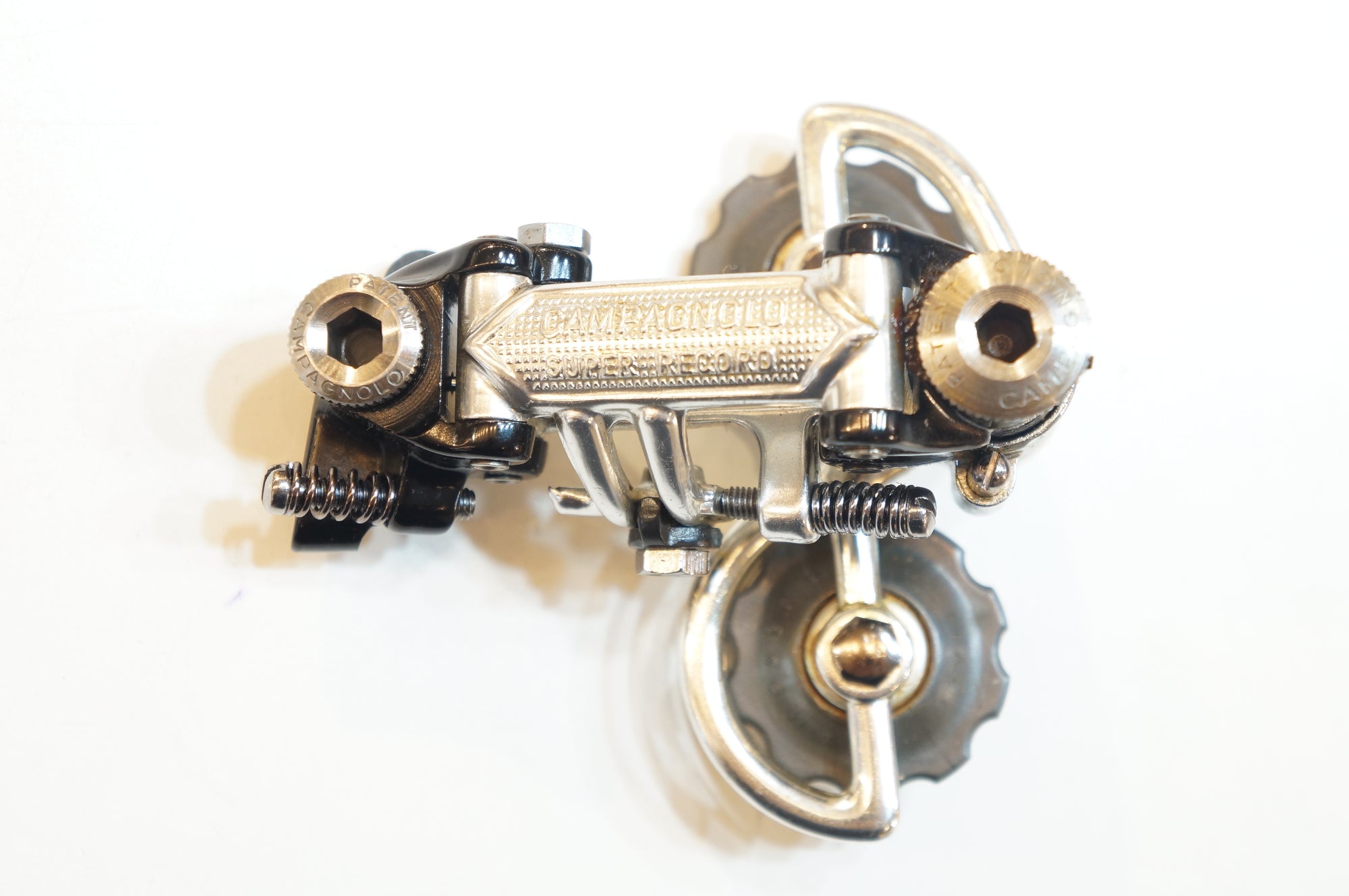 ｍ*ｉ様 SUPER RECORD リアディレイラー ブラック　バナー CAMPAGNOLO 「カンパニョーロ」 CAMBIO SUPER RECORD リアディレイラー