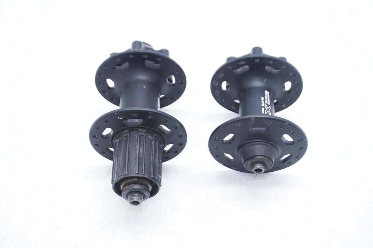 SHIMANO 「シマノ」 DEORE XT HB-M756/FH-M756 シマノ8/9速 ハブセット