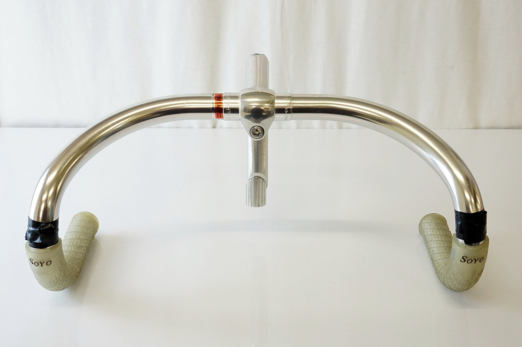 カーボンハンドル　ニットー　NITTO 370mm NITTO 「ニットー」 NJS 370mm φ25.4 80mm ハンドルステムセット