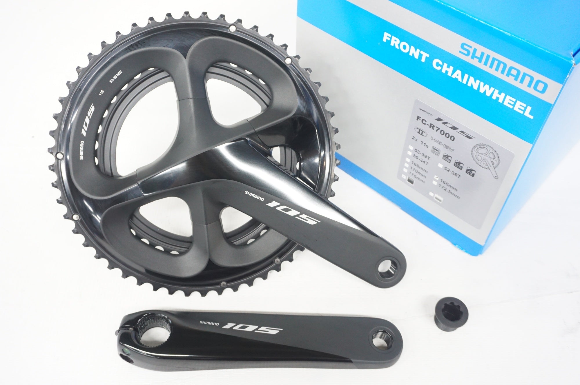 105 R7000 クランクセット SHIMANO 「シマノ」 105 FC-R7000 53-39T 165mm クランクセット