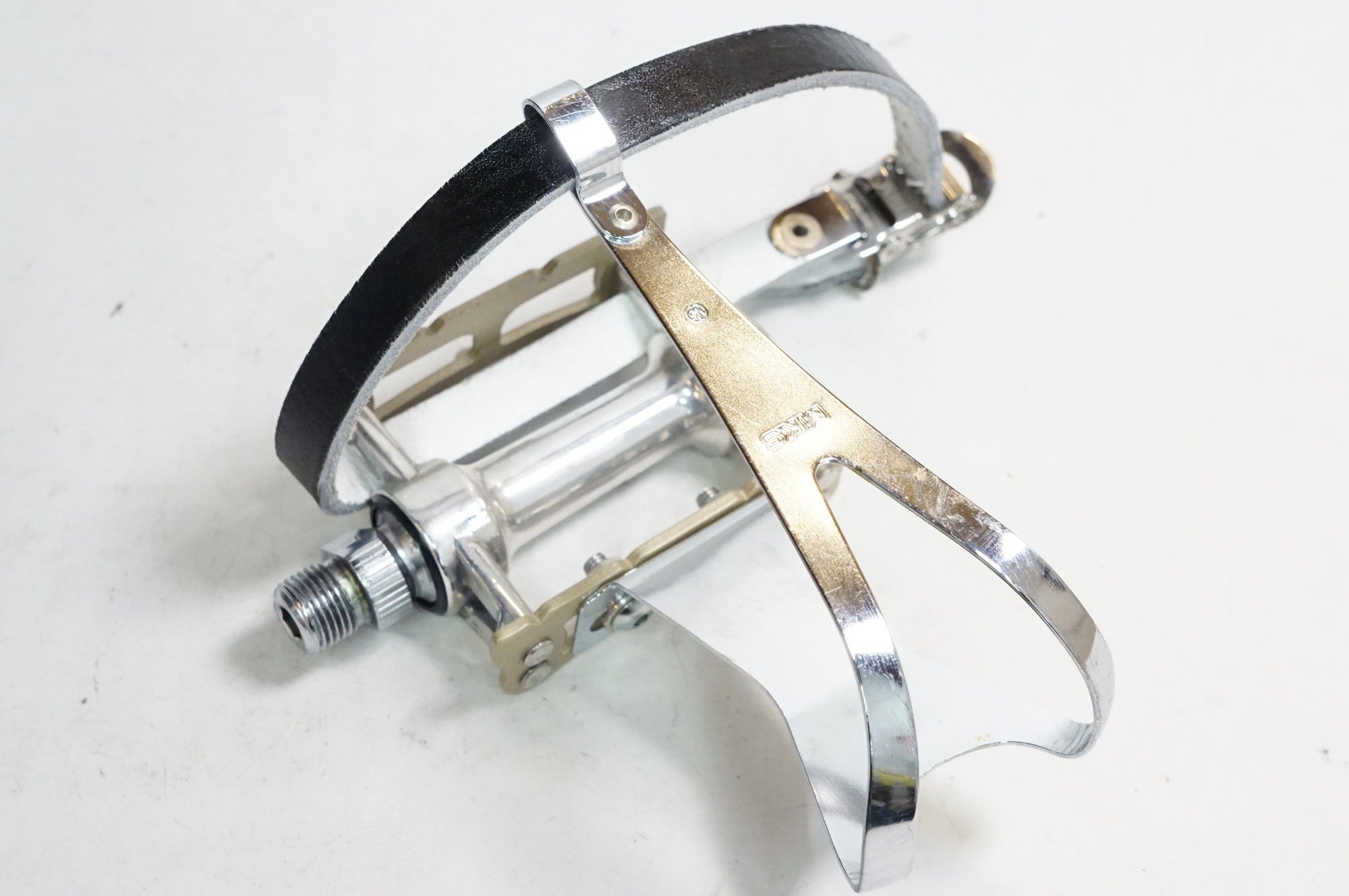 MKS 「ミカシマ」 PRIME SYLVAN TRACK (TOE CLIP STEEL トゥークリップ + FIT-α SPIRITS ストラップ セット) ペダル / 熊谷本店
