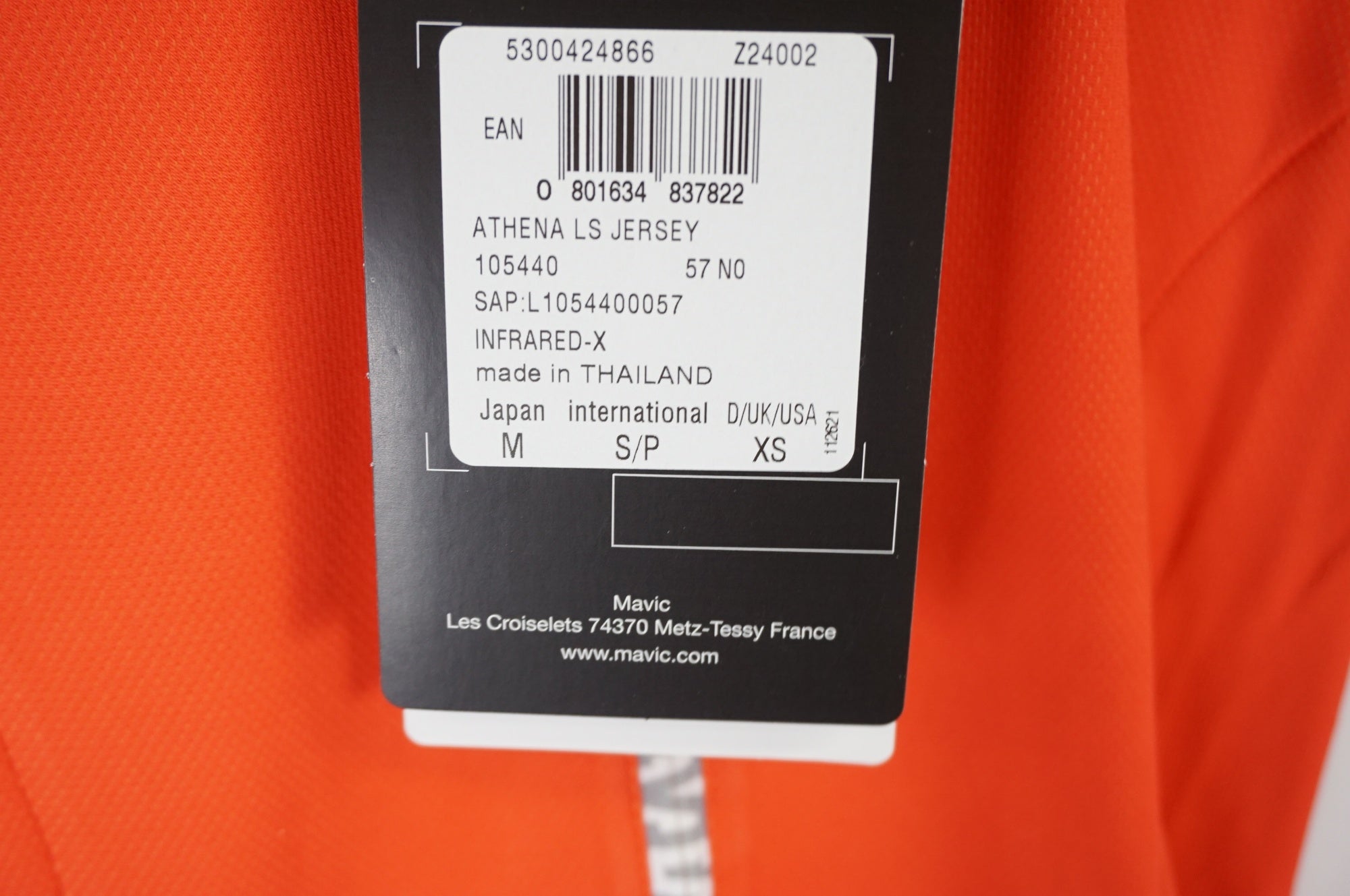 MAVIC 「マヴィック」 ATHENA LS JERSEY レディースMサイズ 長袖ジャージ / 大宮店