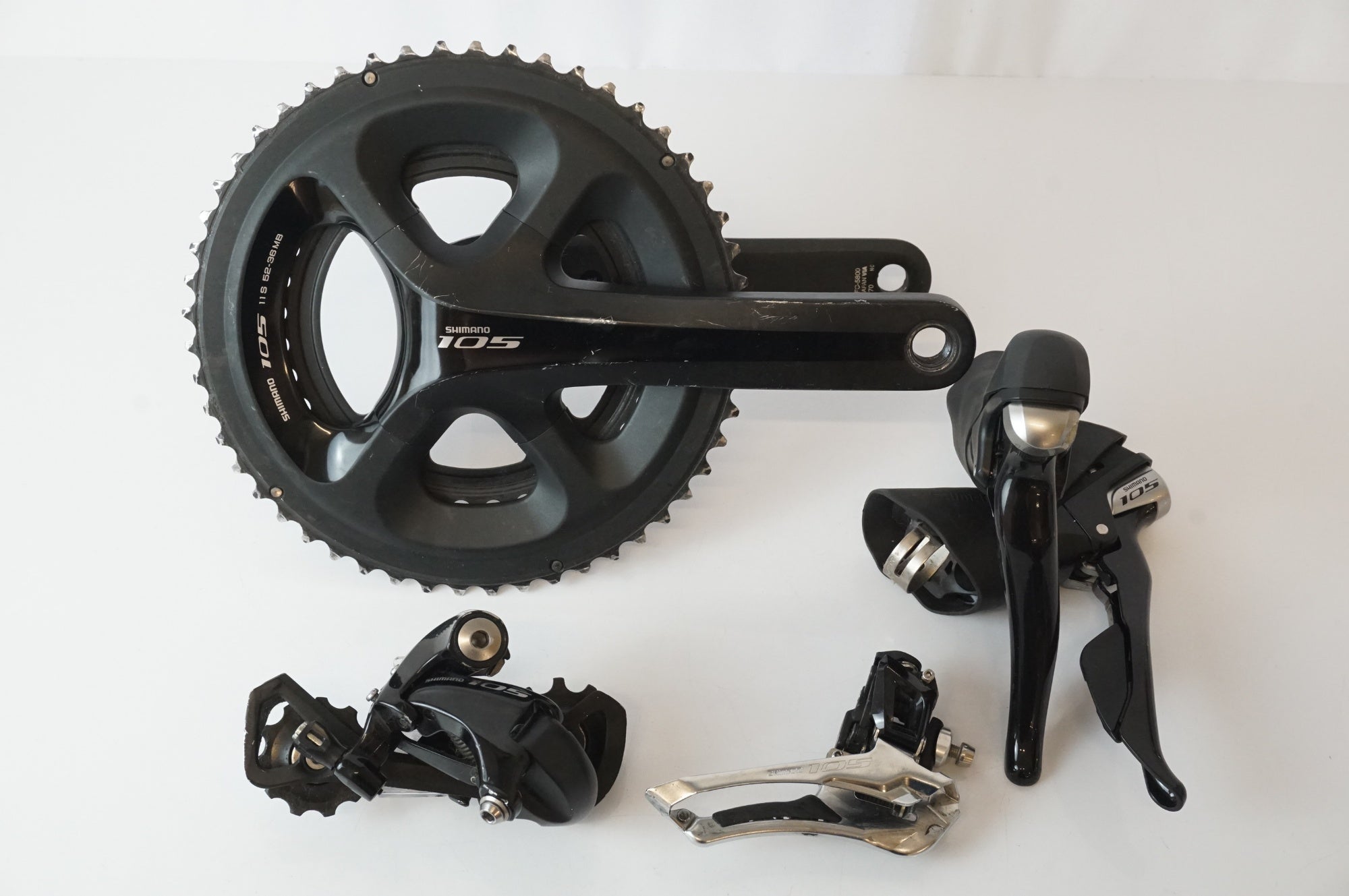 シマノ105 5800シリーズ　 FD RD BR ST 4点セット SHIMANO 「シマノ」 105 5800系コンポセット / 浜松店 ｜ バイチャリ