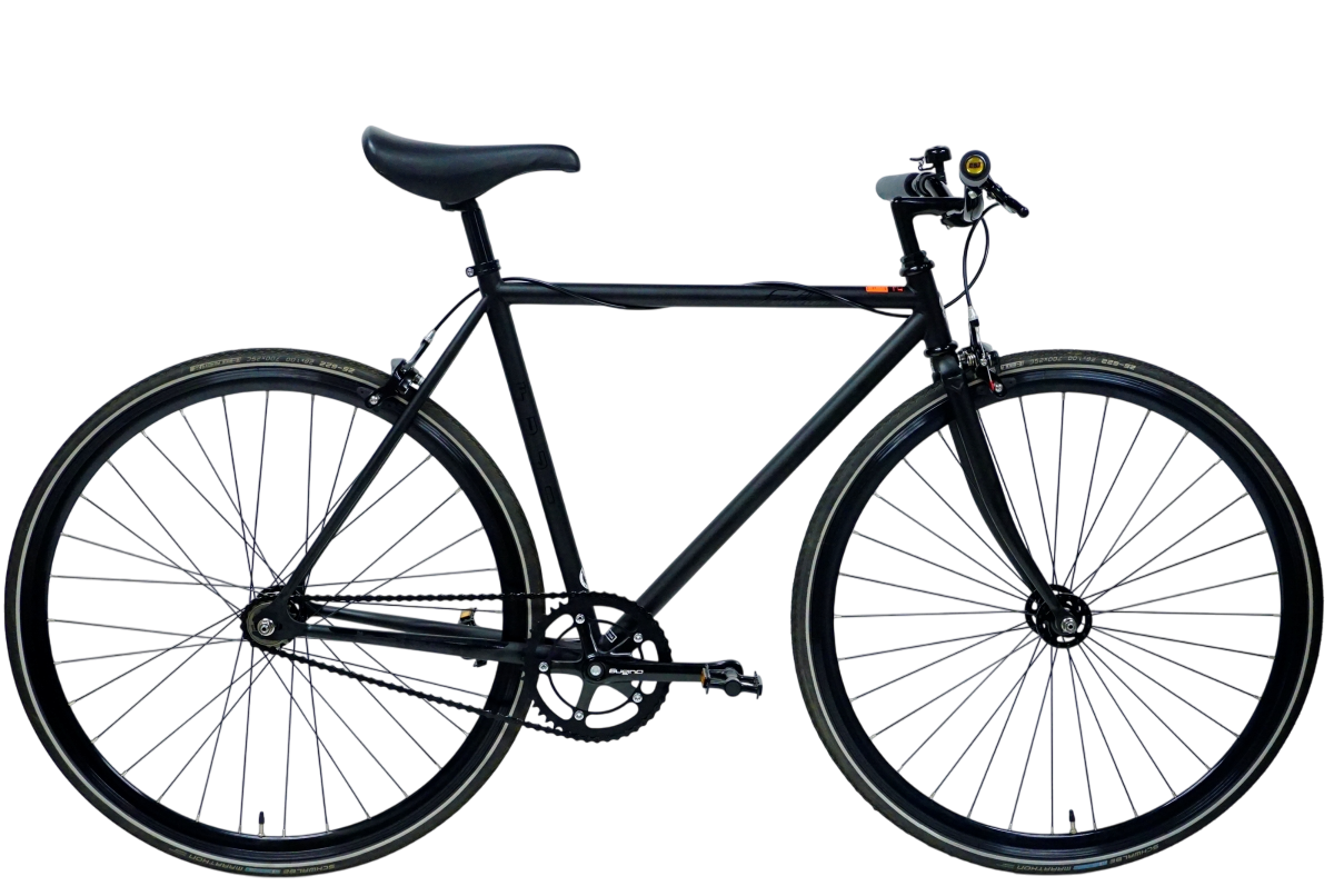 クロモリ　ピストバイク　自転車 ブラック 定番ピストバイクの2022年モデル入荷！ | 名古屋で自転車をお
