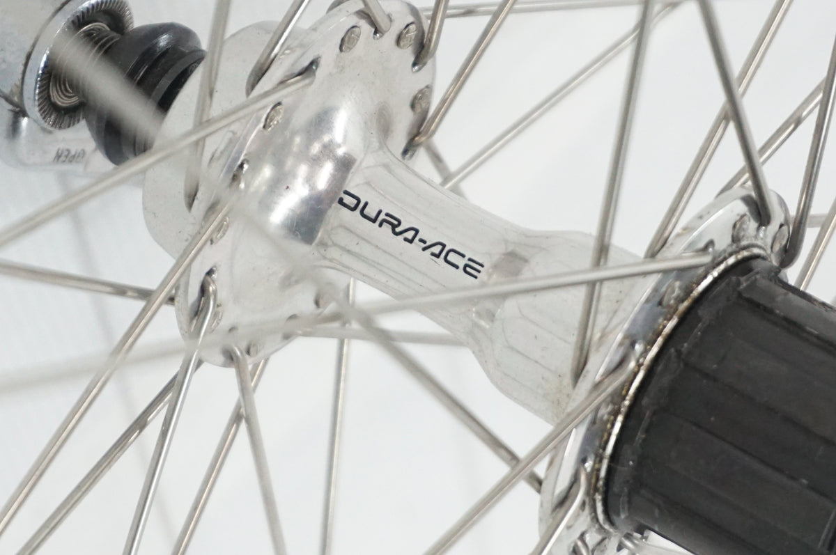 ARAYA 「アラヤ」 GOLD リム SHIMANO DURA-ACE INTEGRATED 8SIS ハブ 手組ホイールセット / 阪急塚口店