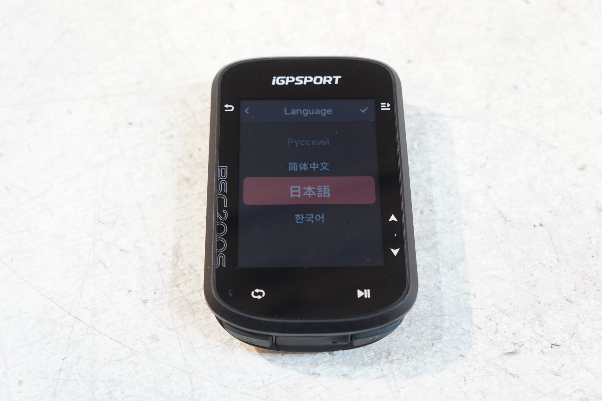 IGPSPORT 「アイジーピースポーツ」 BSC200S サイクルコンピューター