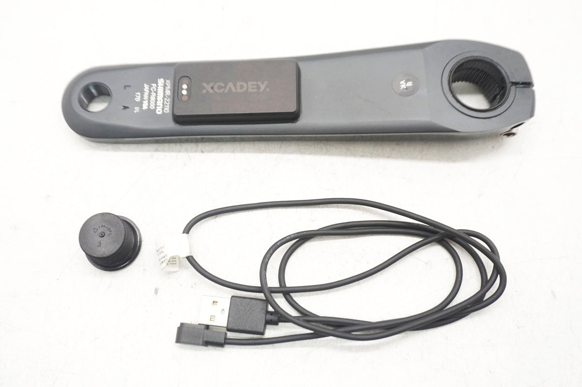 XCADEY 「エックスケイディ」 X-POWER FC-R8000用 170mm パワーメーター付きクランクアーム / 大阪門真店