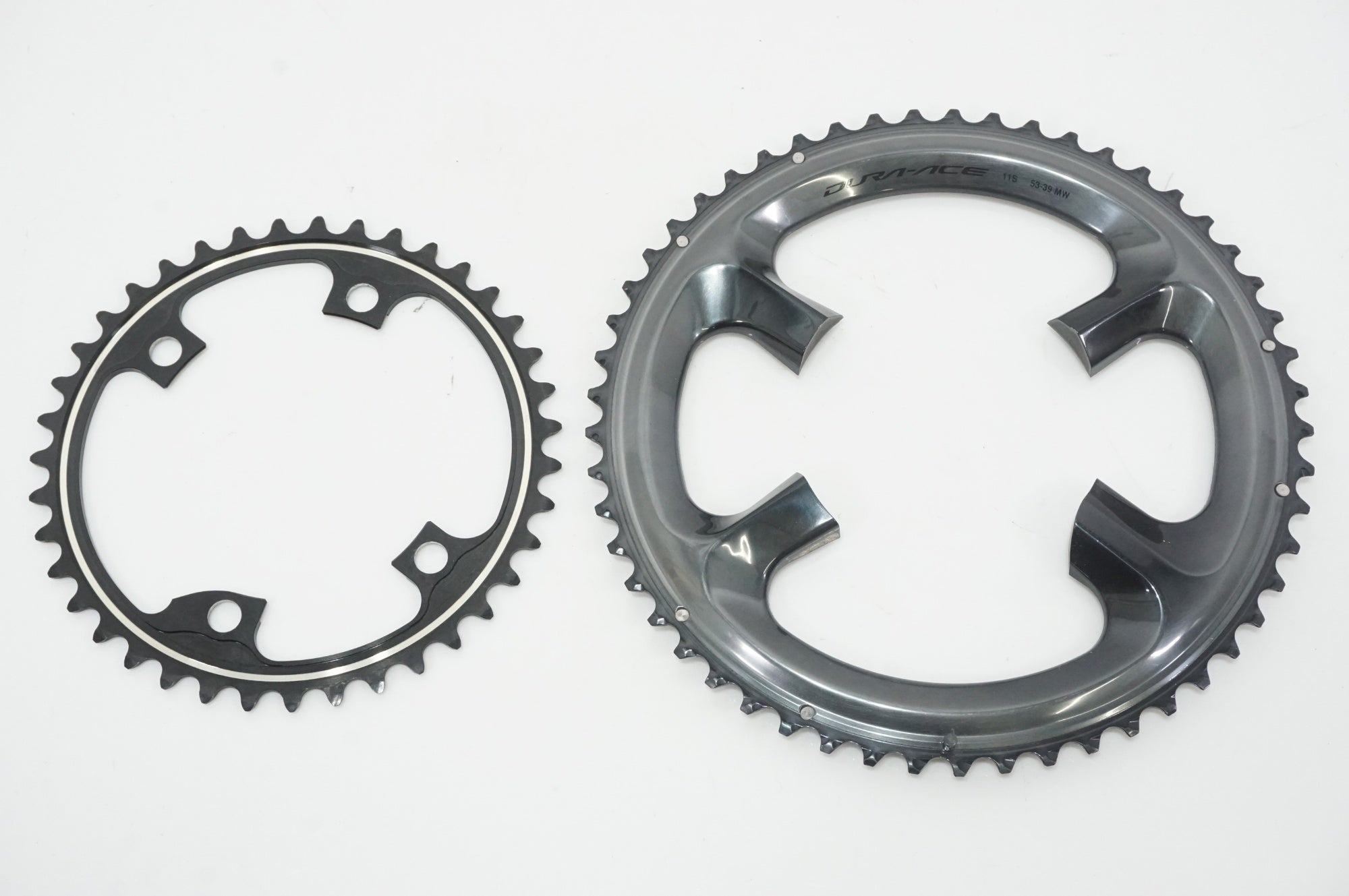 DURA-ACE r9100 チェーンリング　53-39T 9eec7d08c1fd0b03434de8f5dfd1ee