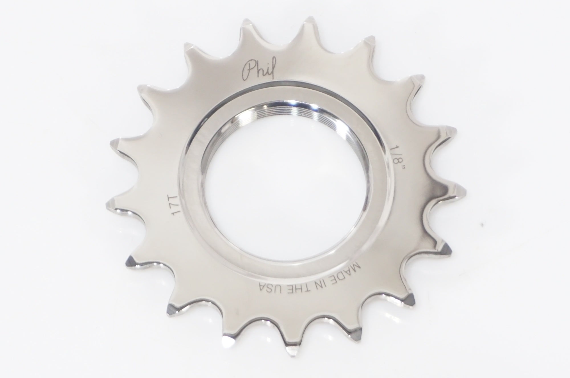PHIL WOOD 「フィルウッド」 TRACK COG 1/8 17T コグ / AKIBA店
