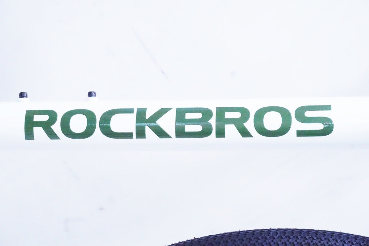 ROCKBROS「ロックブロス」 RIDA 2026年モデル クロスバイク 白緑ハーフ/ 京都西院店