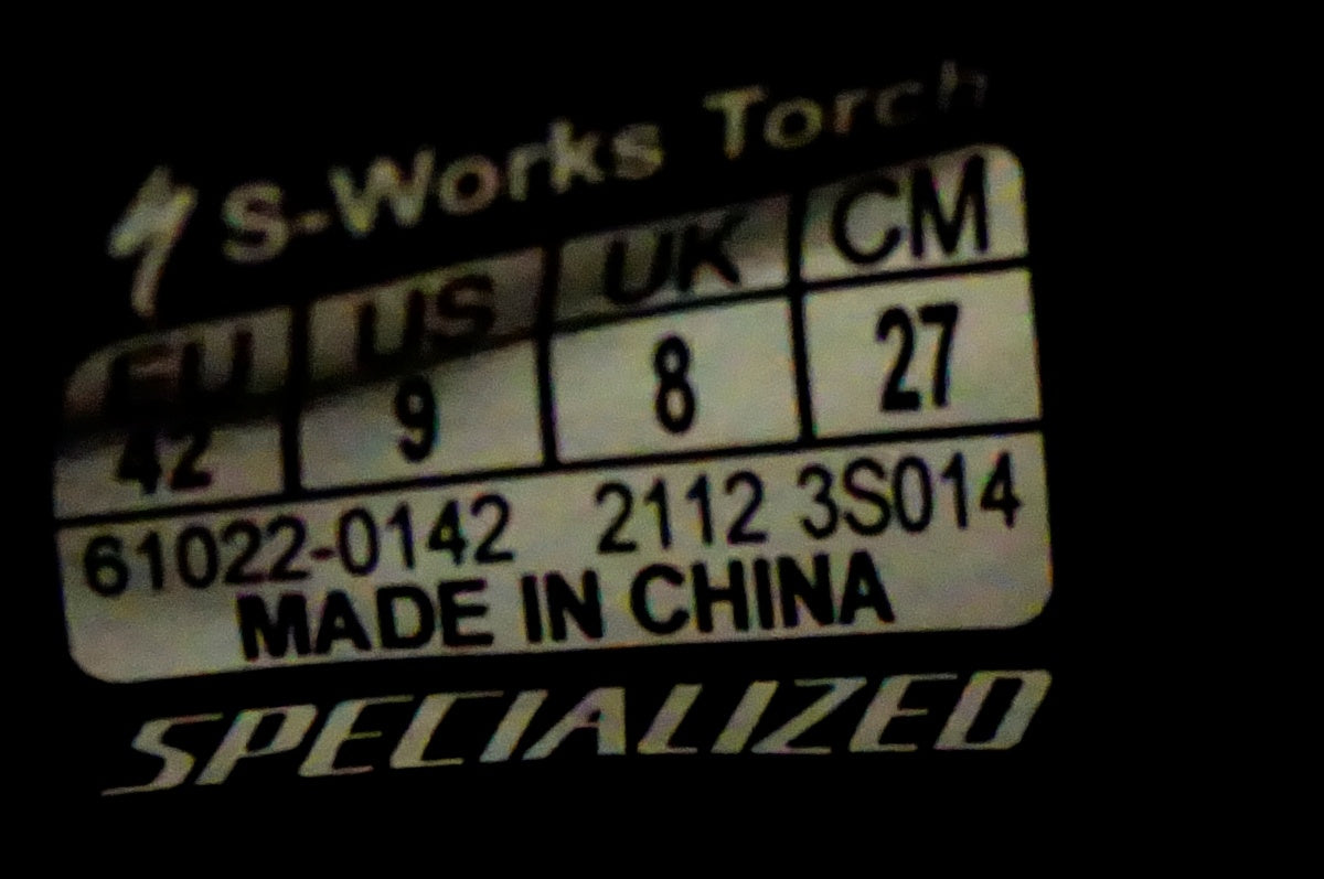 SPECIALIZED 「スペシャライズド」 S-WORKS TORCH 27cm シューズ / 名古屋大須店
