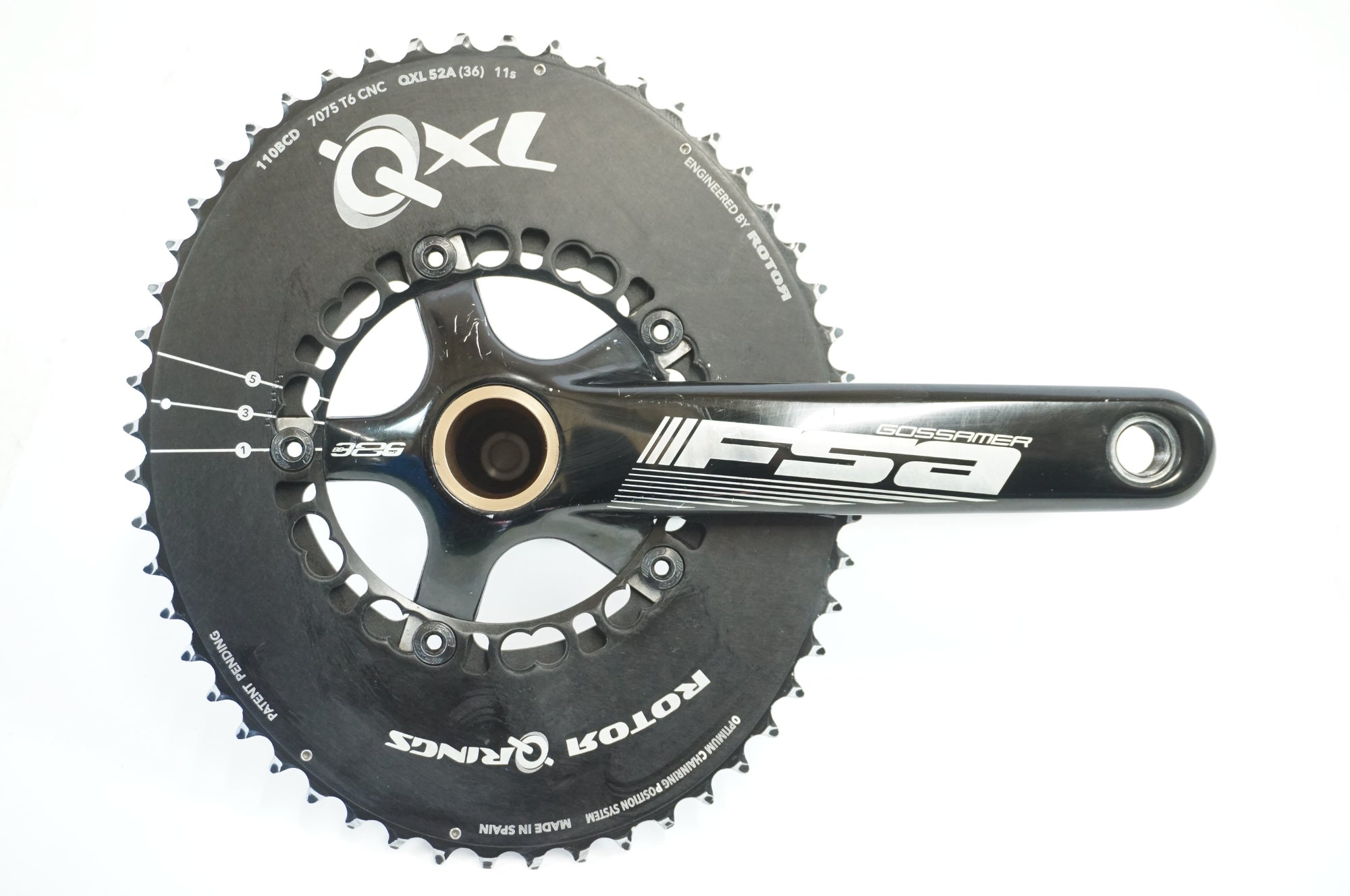 FSA 「エフエスエー」 GOSSAMER BB86 52-34T 170mm クランク / 宇都宮