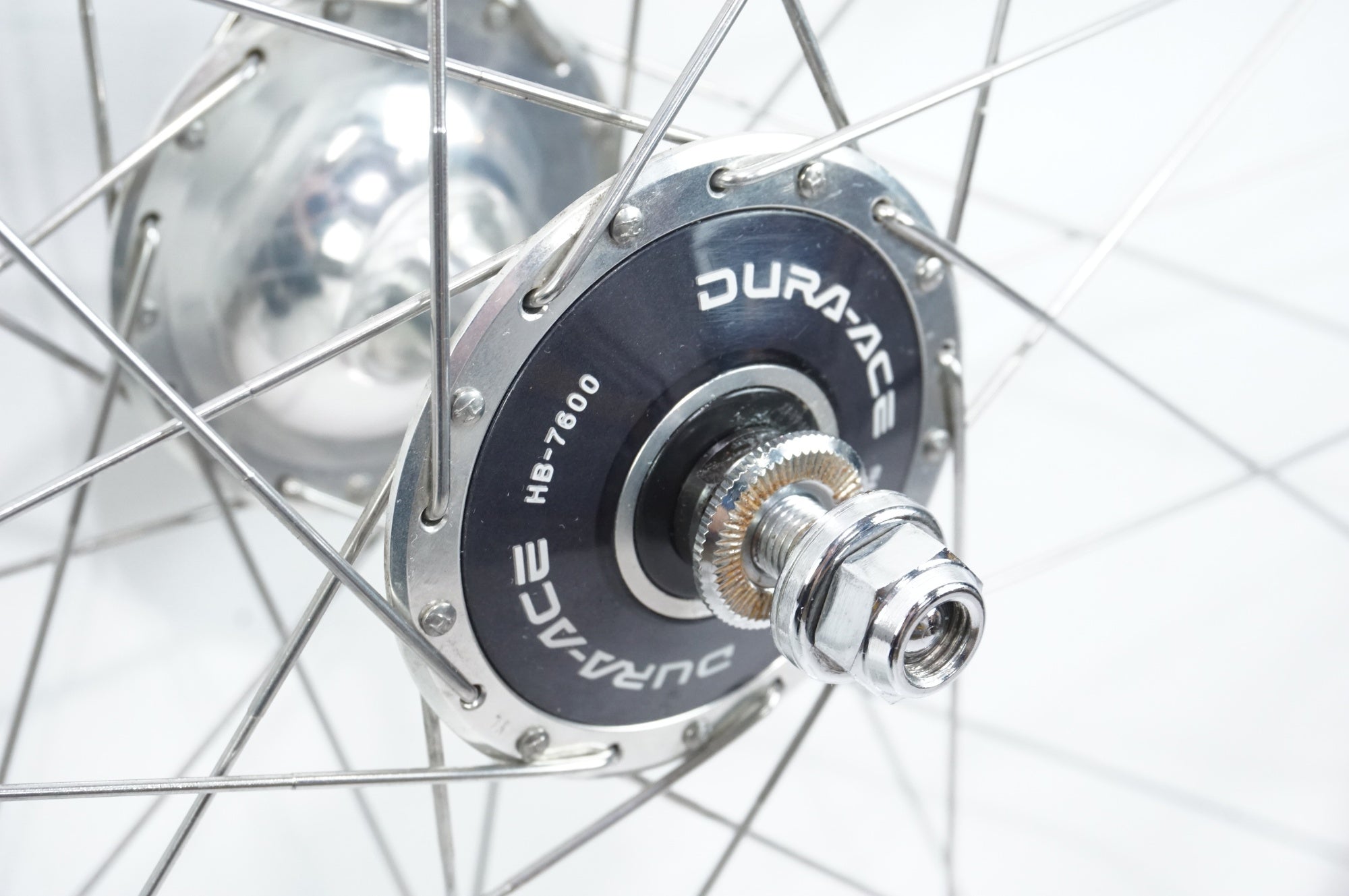 SHIMANO 「シマノ」 DURA-ACE HB-7600 / ARAYA 16B RED シングル 手組 ホイールセット / 中目黒店